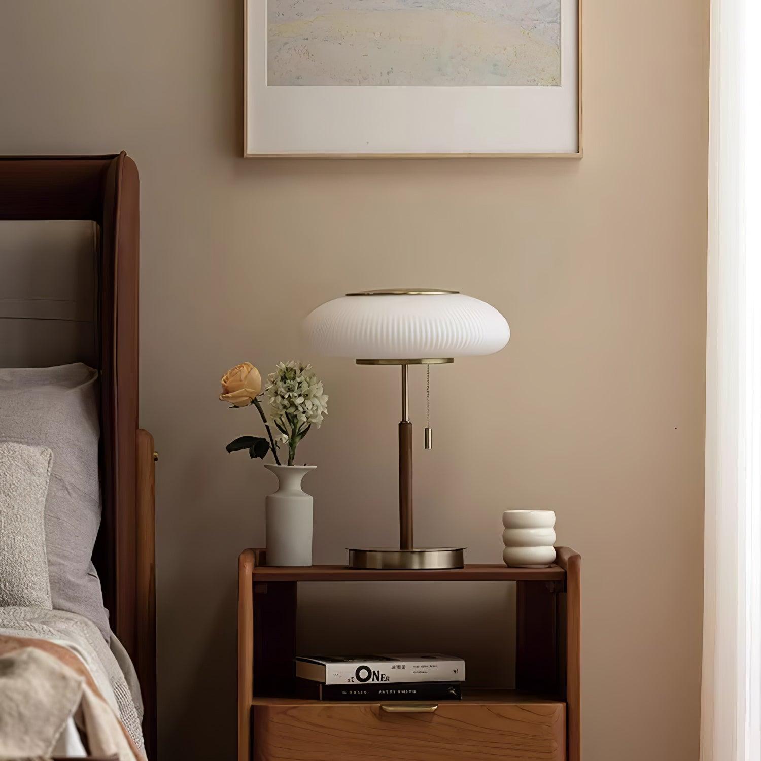 Glimmce Wood Table Lamp - Letslighting