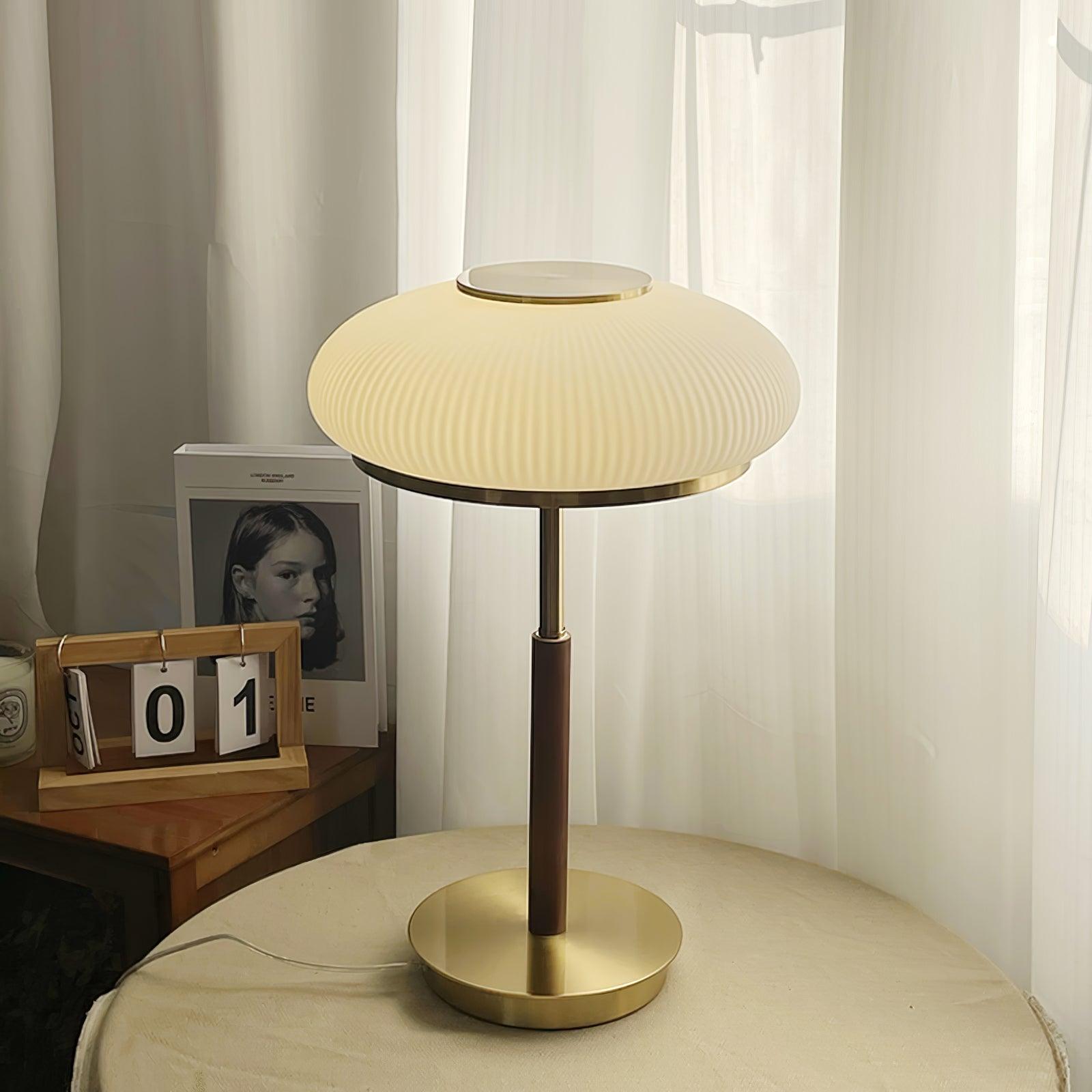 Glimmce Wood Table Lamp - Letslighting