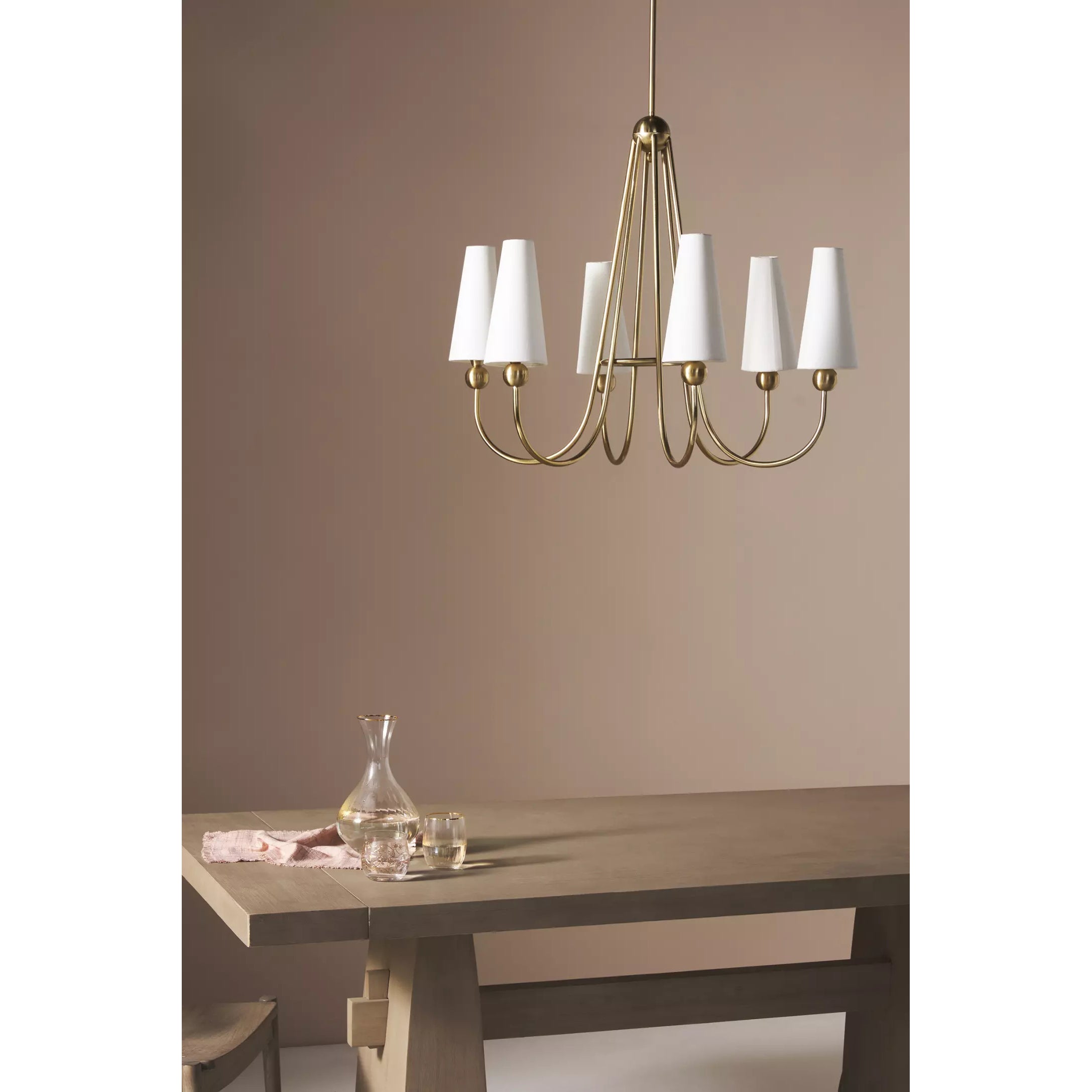 Calire Vintage Industrial Fabric Chandelier - Letslighting