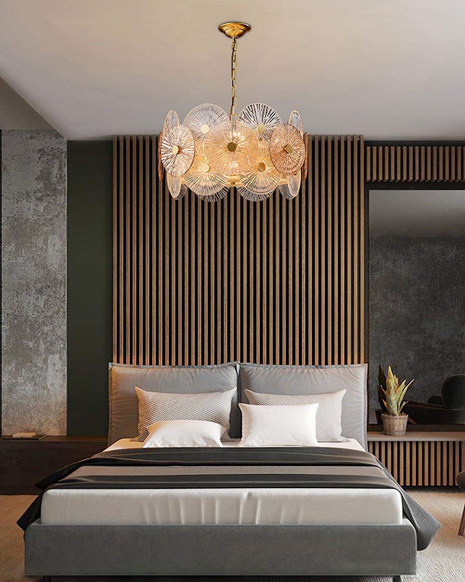 Aurelia Glass Chandelier Light