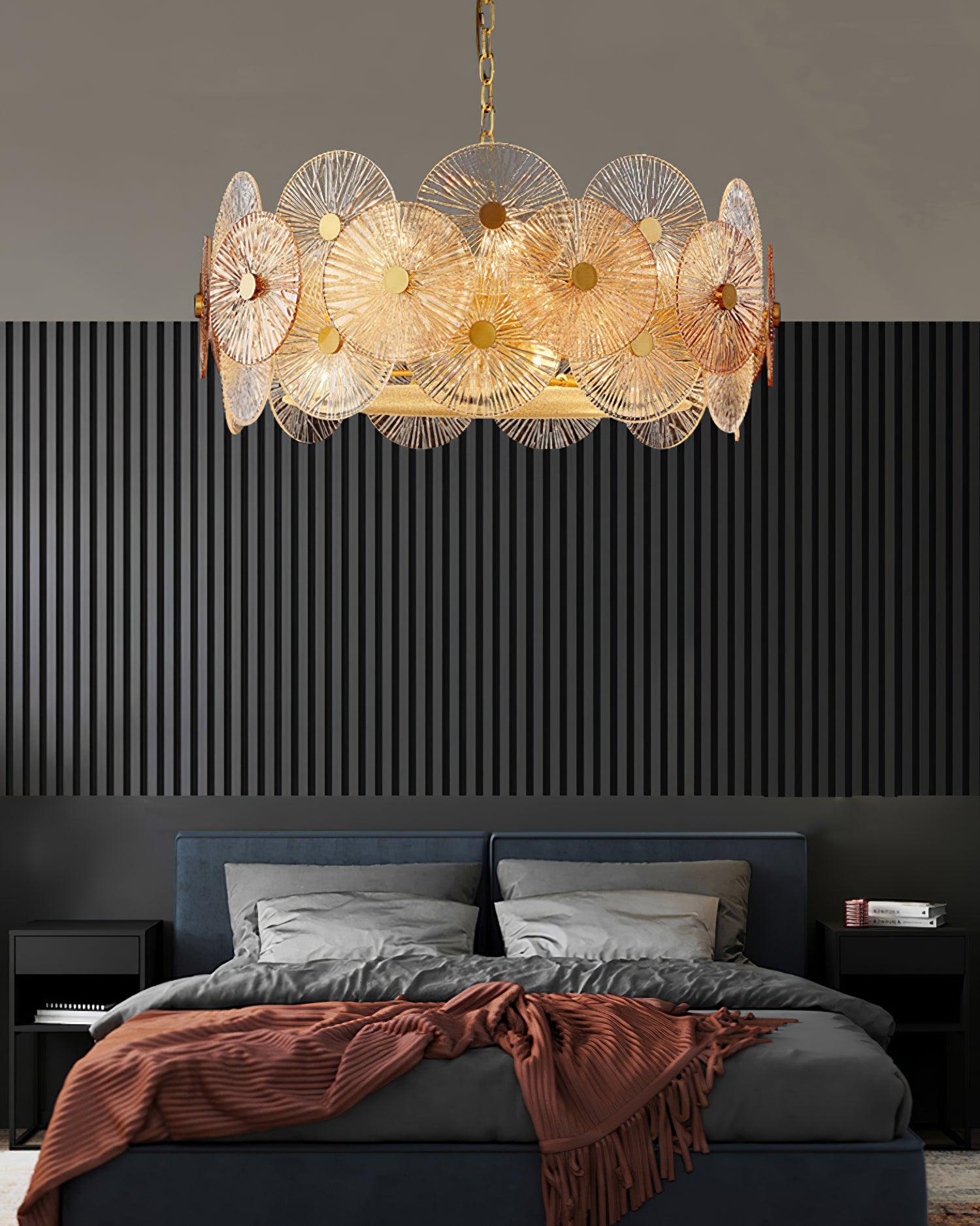 Aurelia Glass Chandelier Light