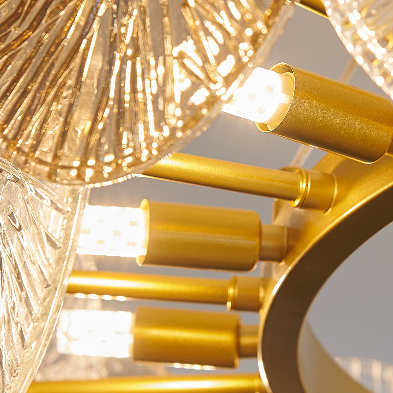 Aurelia Glass Chandelier Light