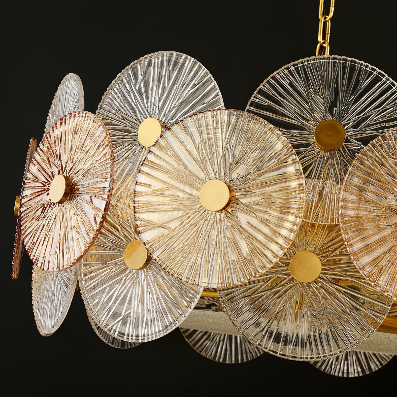 Aurelia Glass Chandelier Light
