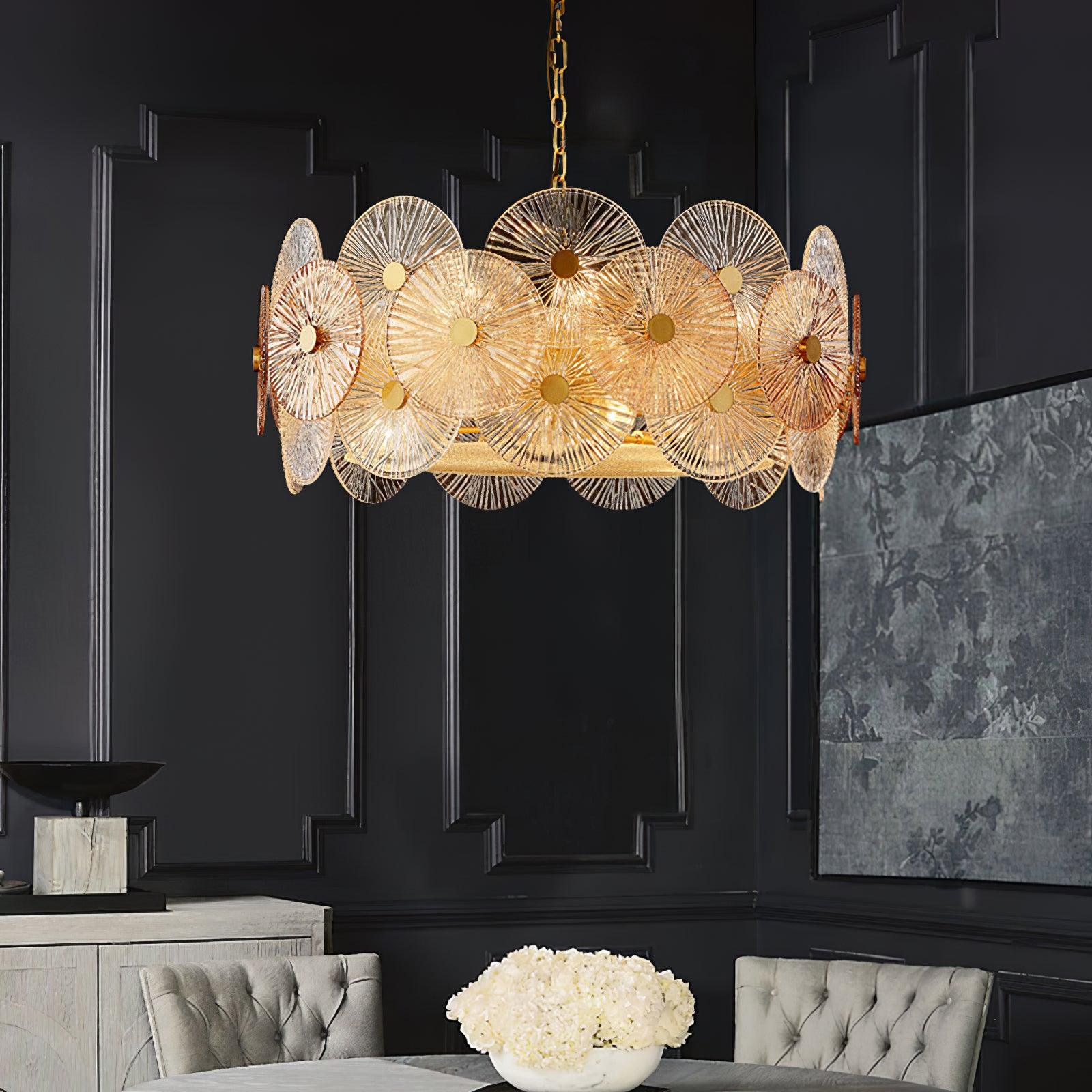 Aurelia Glass Chandelier Light