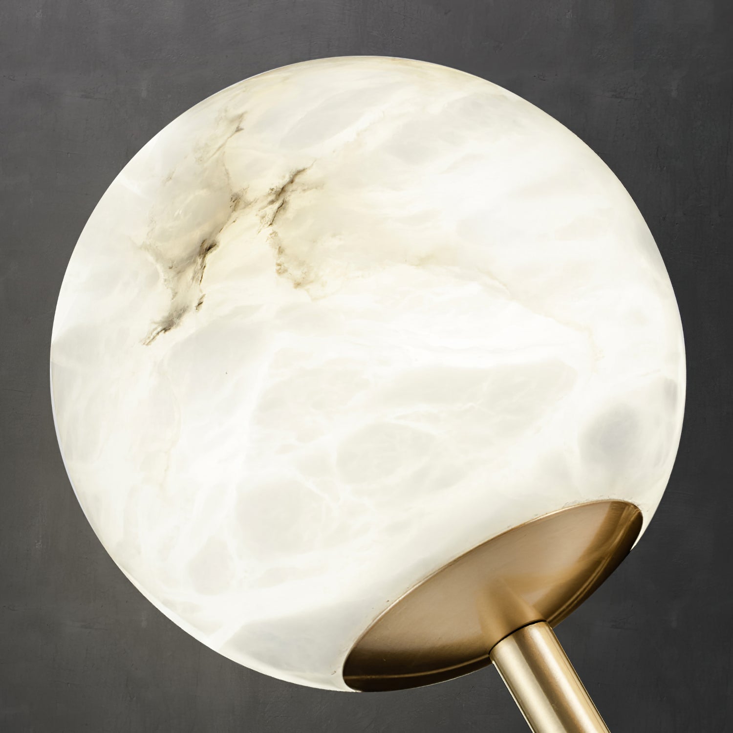 Erich Chandelier Alabaster Globe Elegance - Letslighting