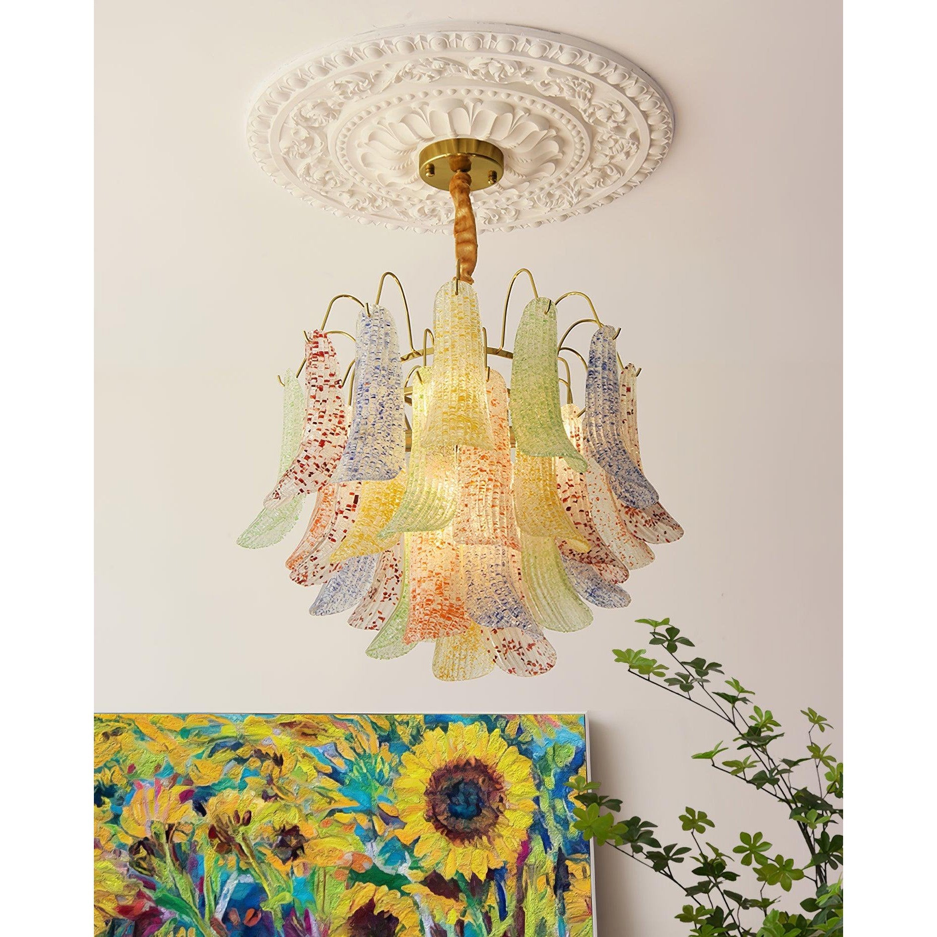 Alnoreth Individual Creativity Glass Chandelier - Letslighting