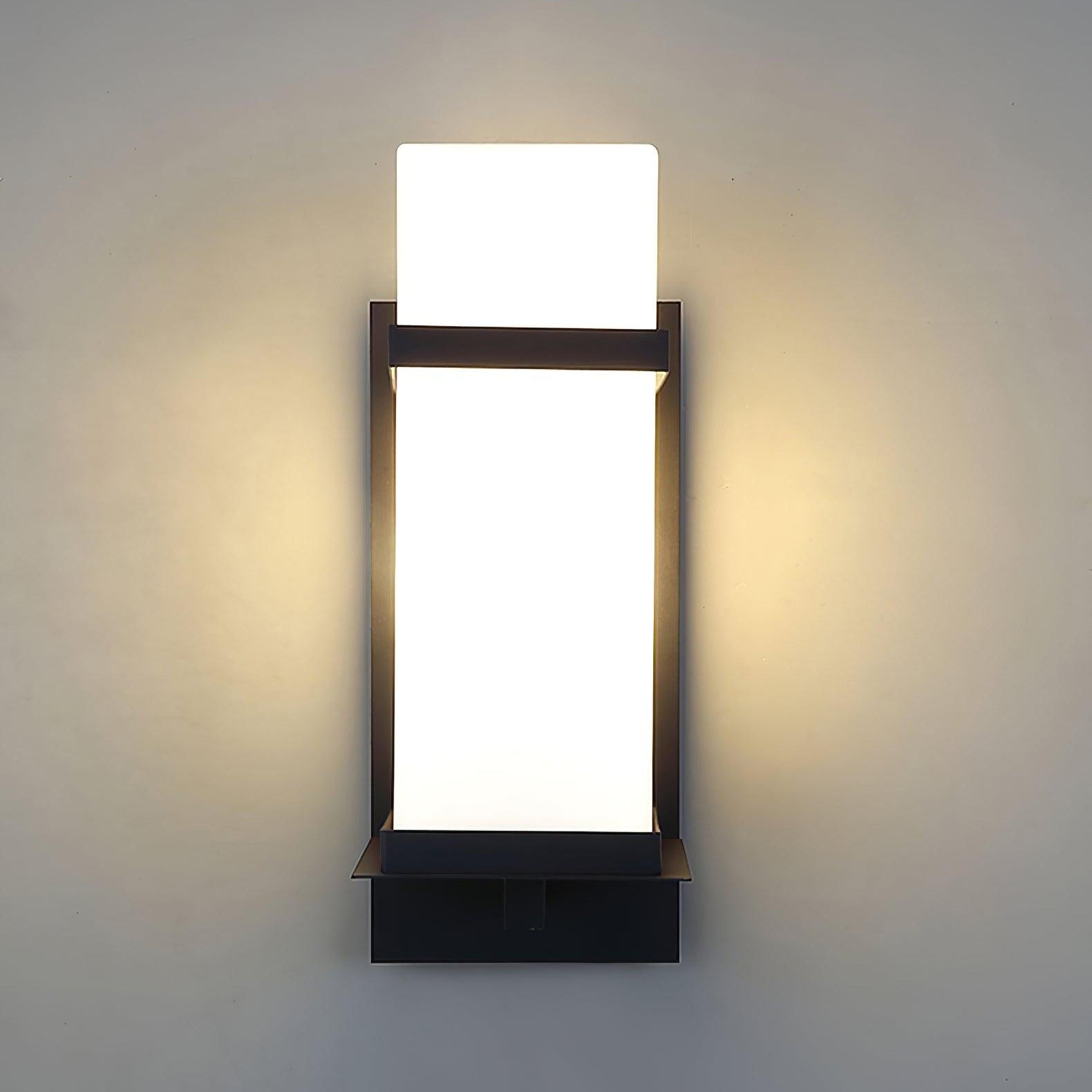 Ishaaris Modern Minimalist Outdoor Glass Wall Light - Letslighting