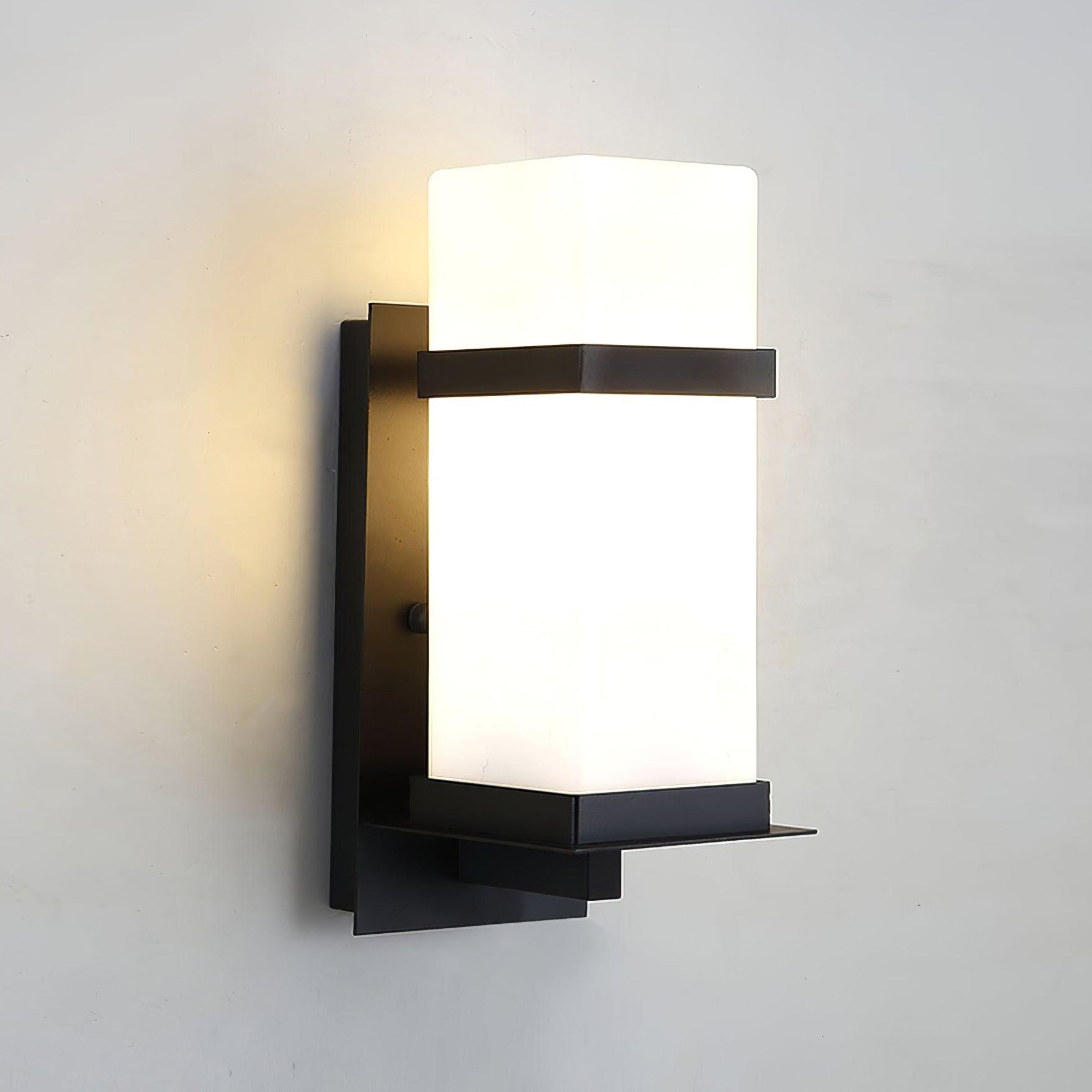 Ishaaris Modern Minimalist Outdoor Glass Wall Light - Letslighting