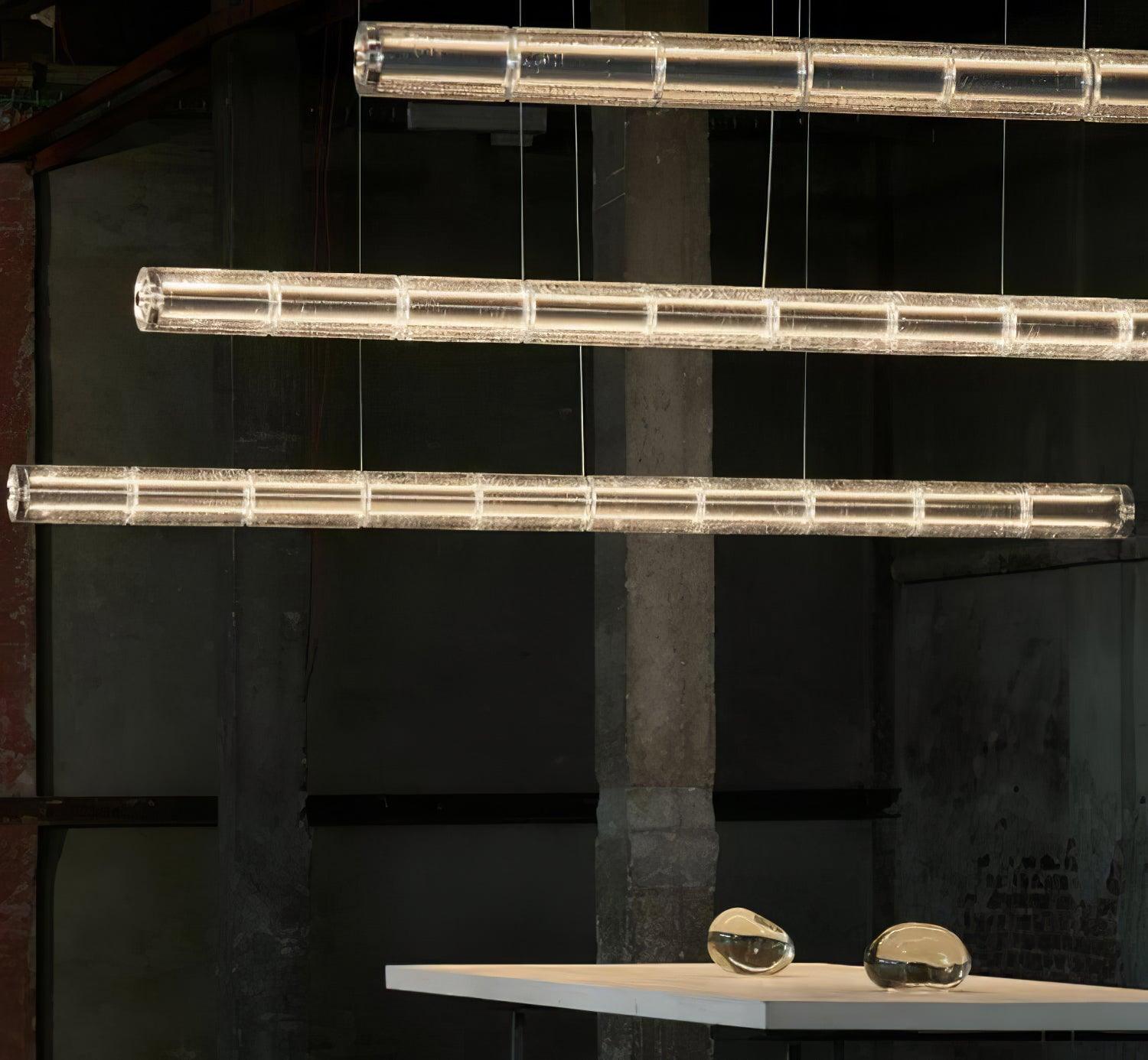 Lyliris Glass Linear Pendant Light