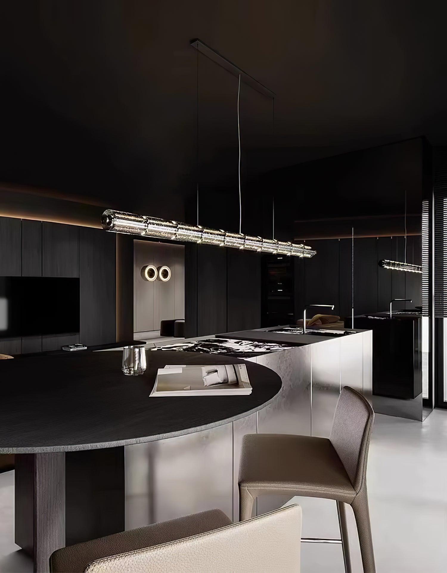 Lyliris Glass Linear Pendant Light