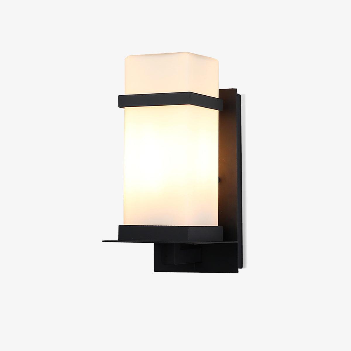 Linea Nordic Art Glass Outdoor Wall Light - Letslighting