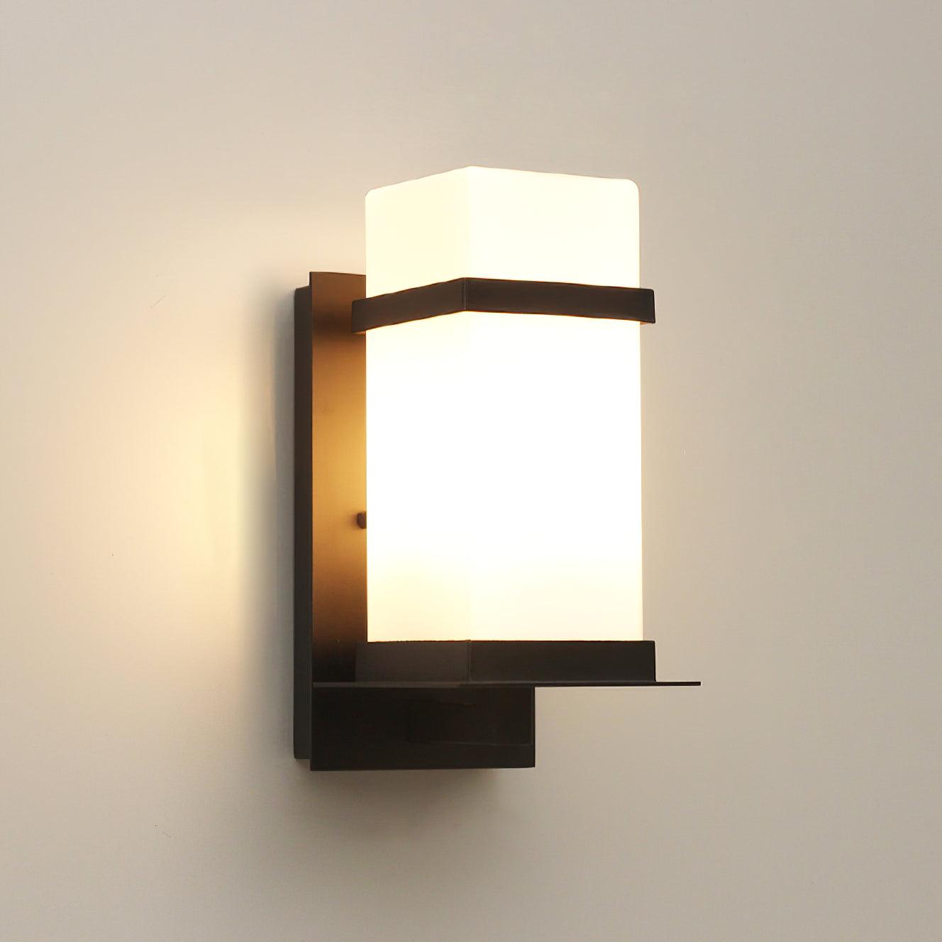 Linea Nordic Art Glass Outdoor Wall Light - Letslighting