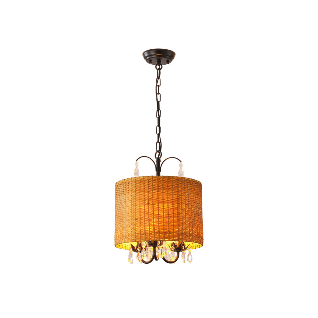 Avnoren Vintage Natural Crystal Pendant Lamp - Letslighting