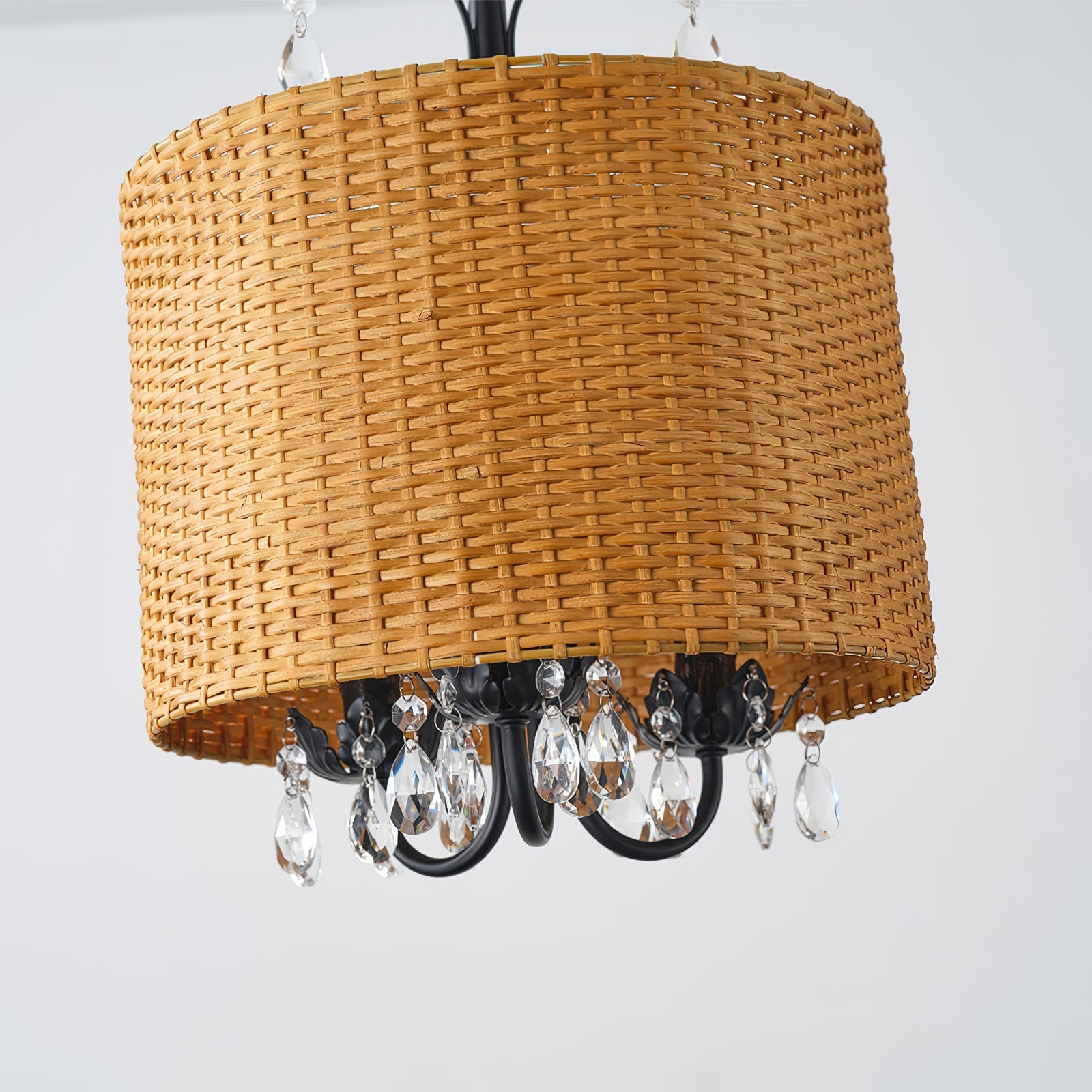 Avnoren Vintage Natural Crystal Pendant Lamp - Letslighting