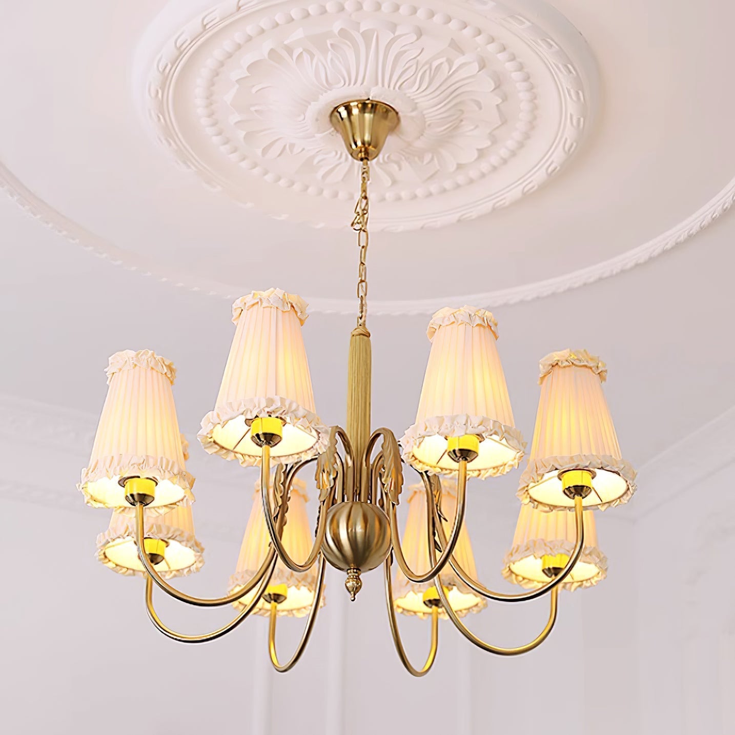 Ervaren Vintage Postmodern Luxury Fabric Chandelier - Letslighting