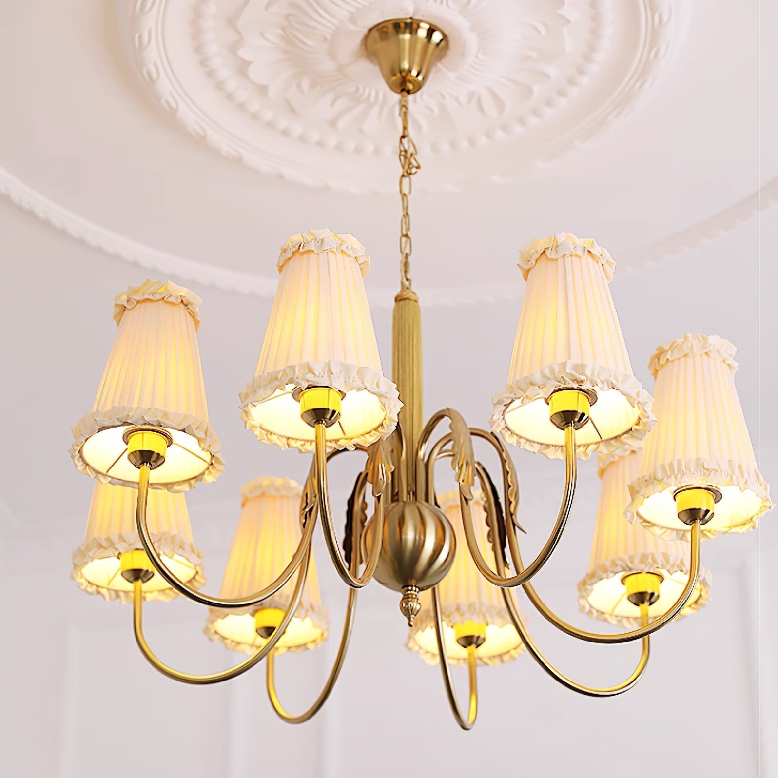 Ervaren Vintage Postmodern Luxury Fabric Chandelier - Letslighting