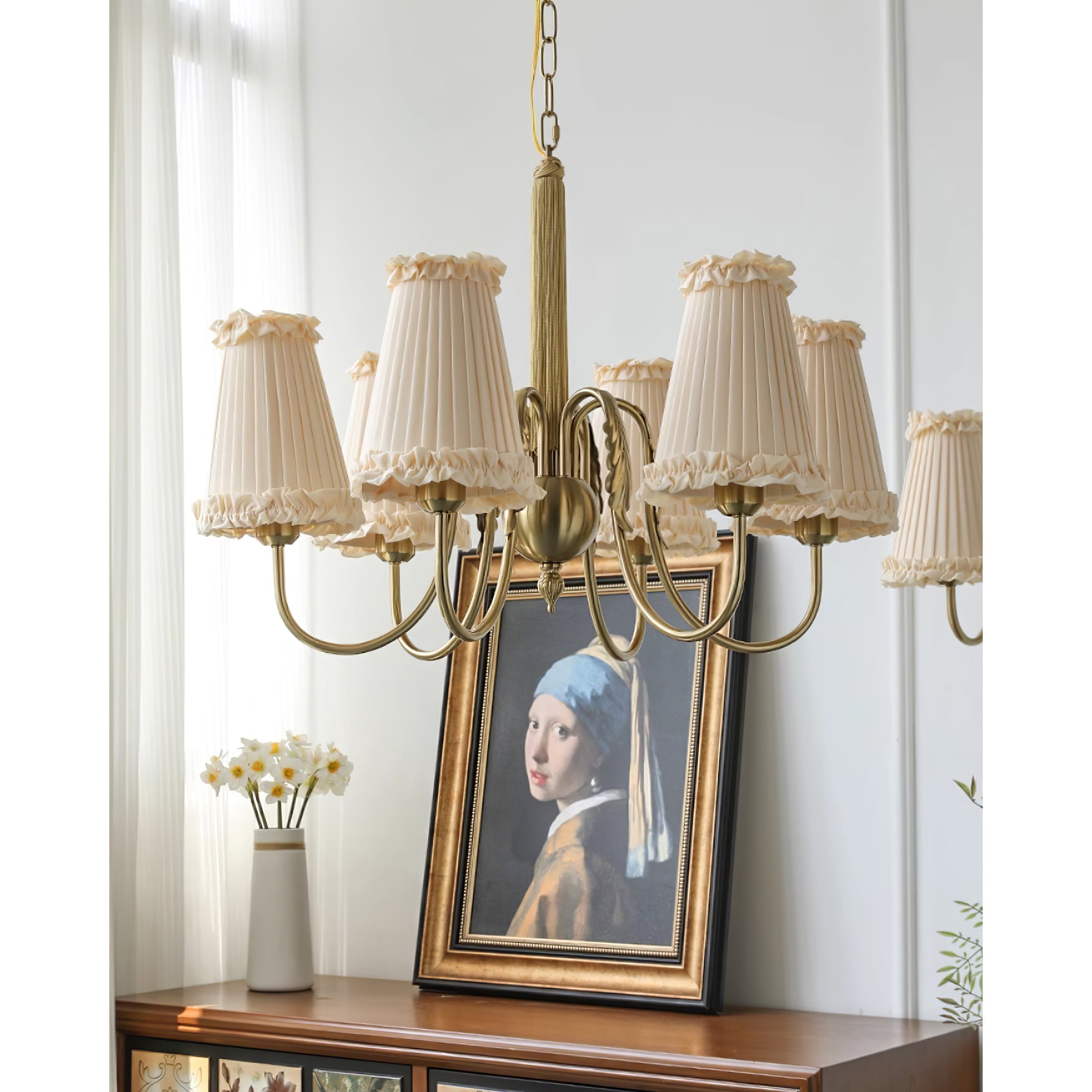 Ervaren Vintage Postmodern Luxury Fabric Chandelier - Letslighting