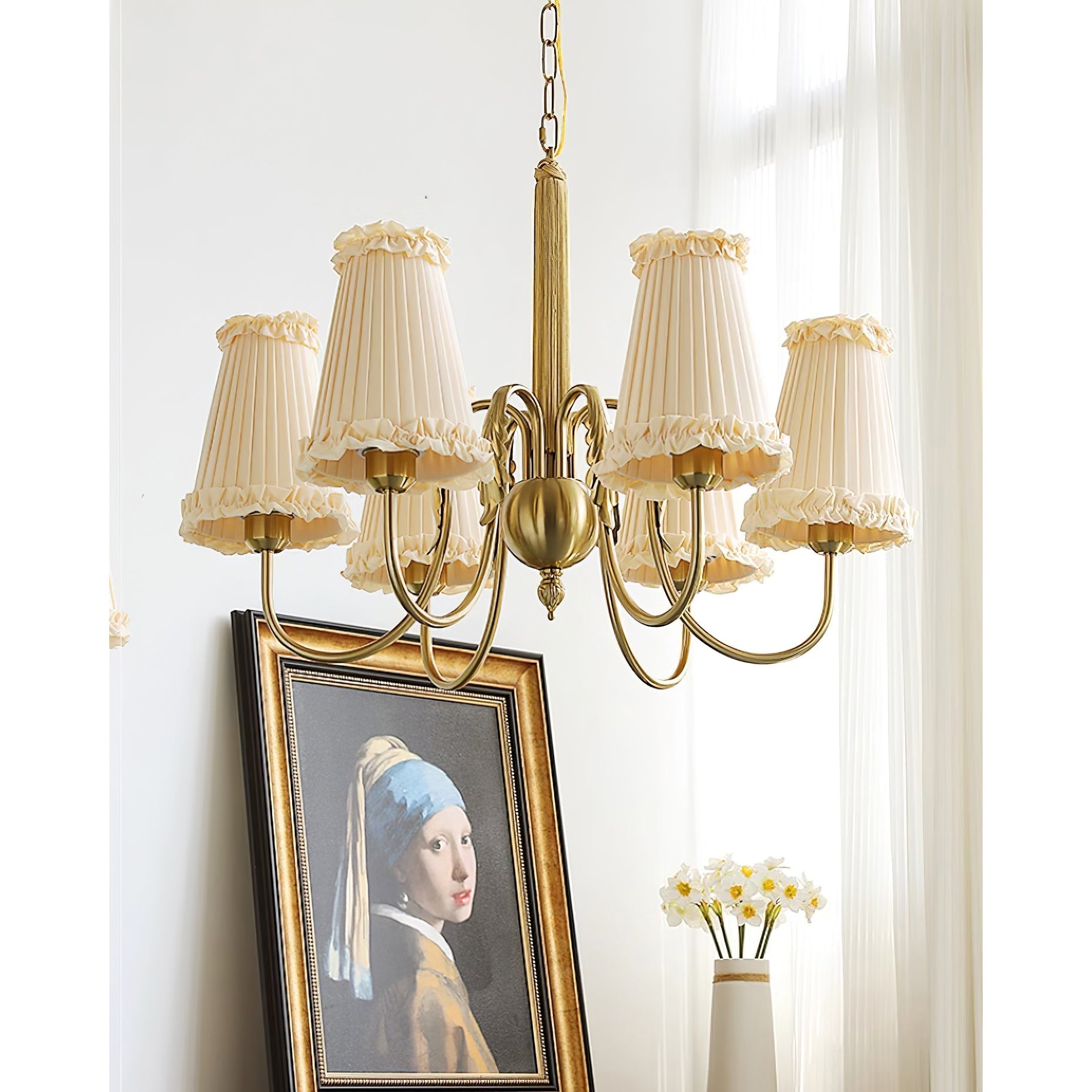 Ervaren Vintage Postmodern Luxury Fabric Chandelier - Letslighting