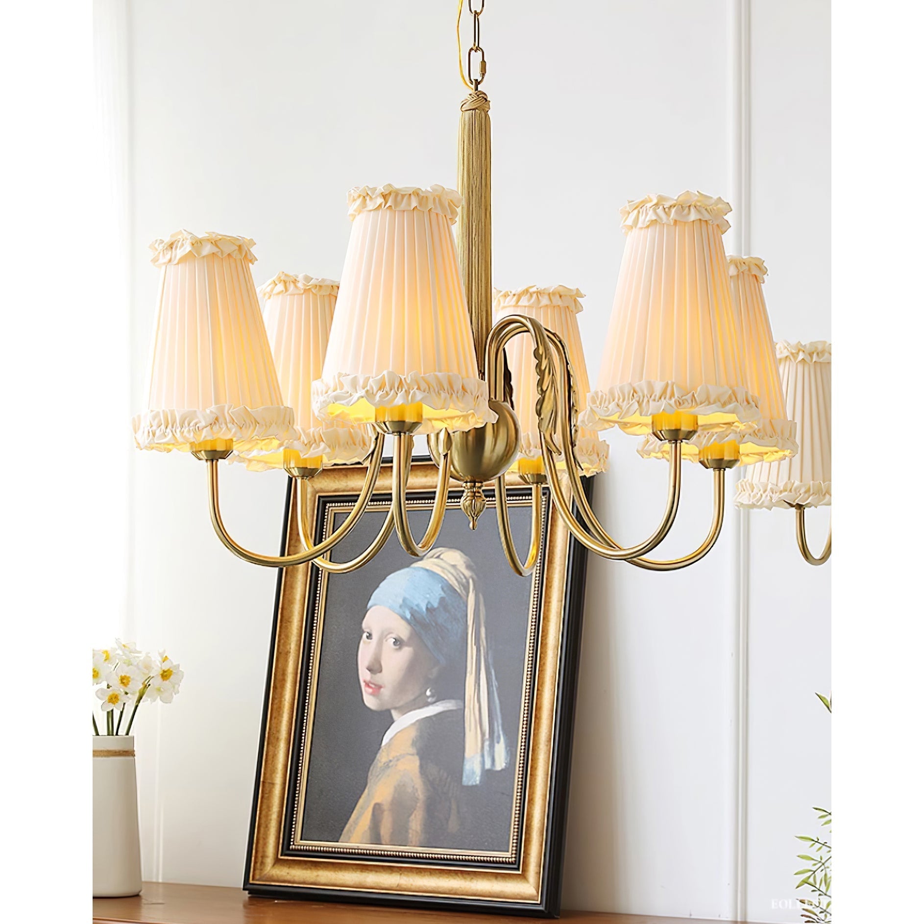 Ervaren Vintage Postmodern Luxury Fabric Chandelier - Letslighting