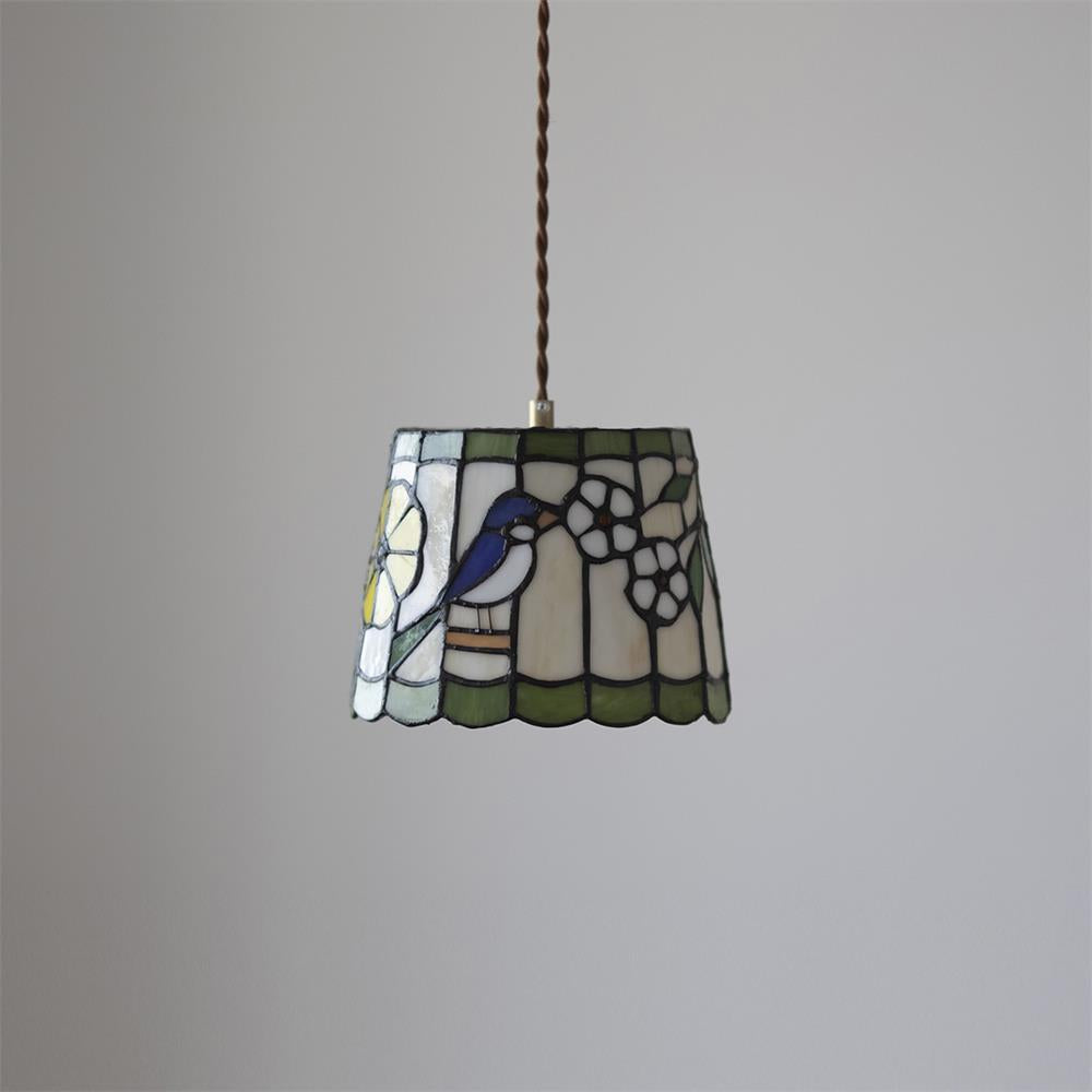Tiffany Pendant Light Brid Blossom Glass - Letslighting