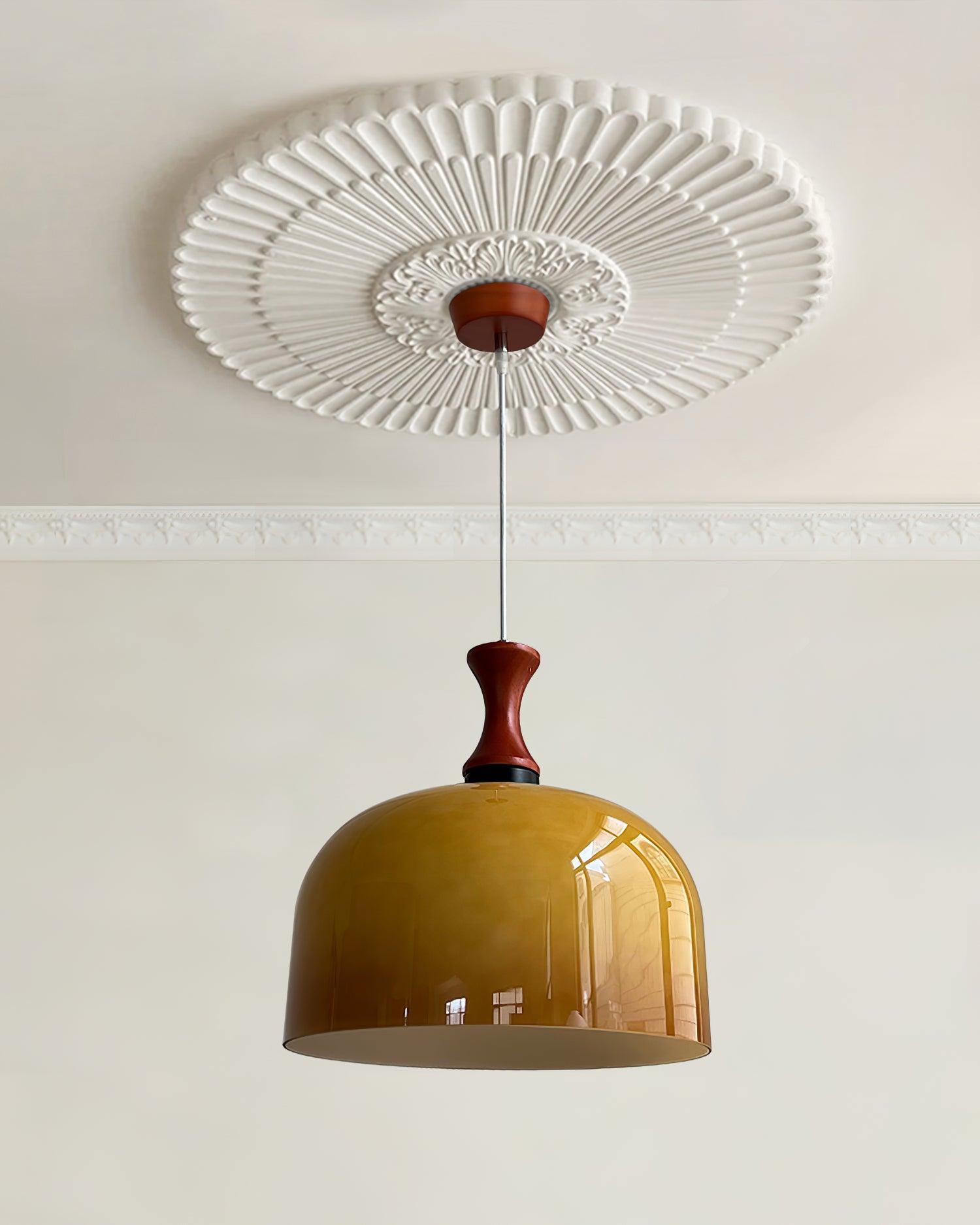 Lioraer Glass Retro Pendant Light - Letslighting