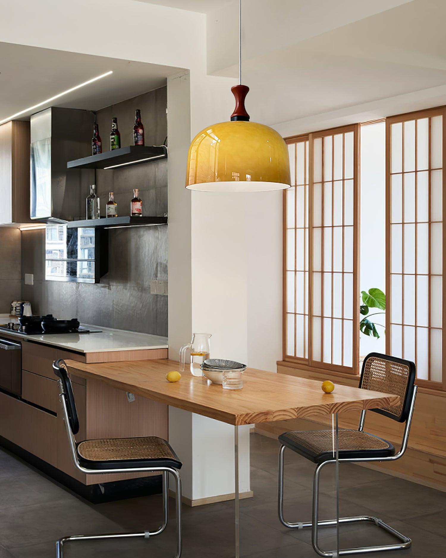 Lioraer Glass Retro Pendant Light - Letslighting