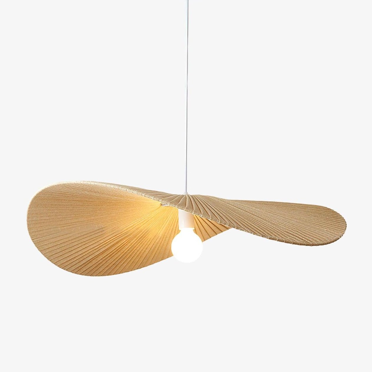 Lustra Pendant Lamp Wave Natural - Letslighting