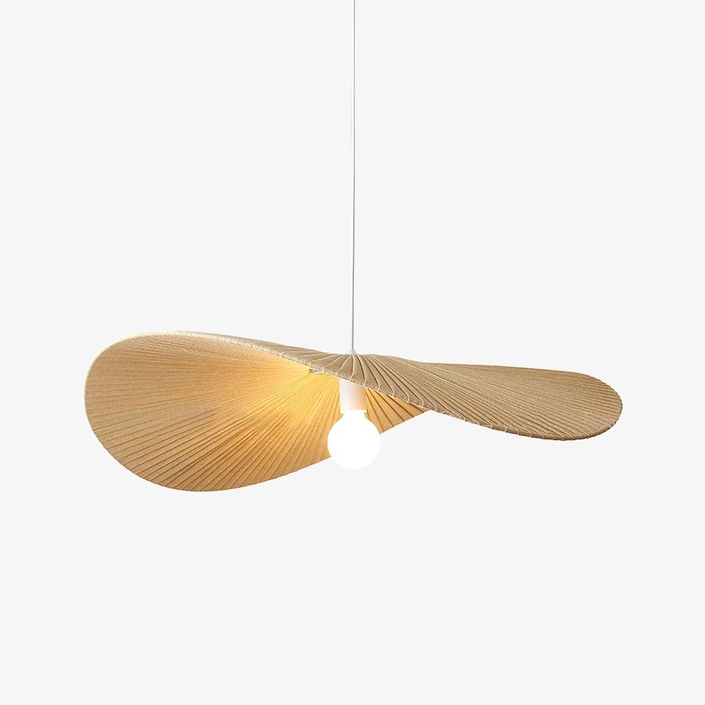 Lustra Pendant Lamp Wave Natural - Letslighting