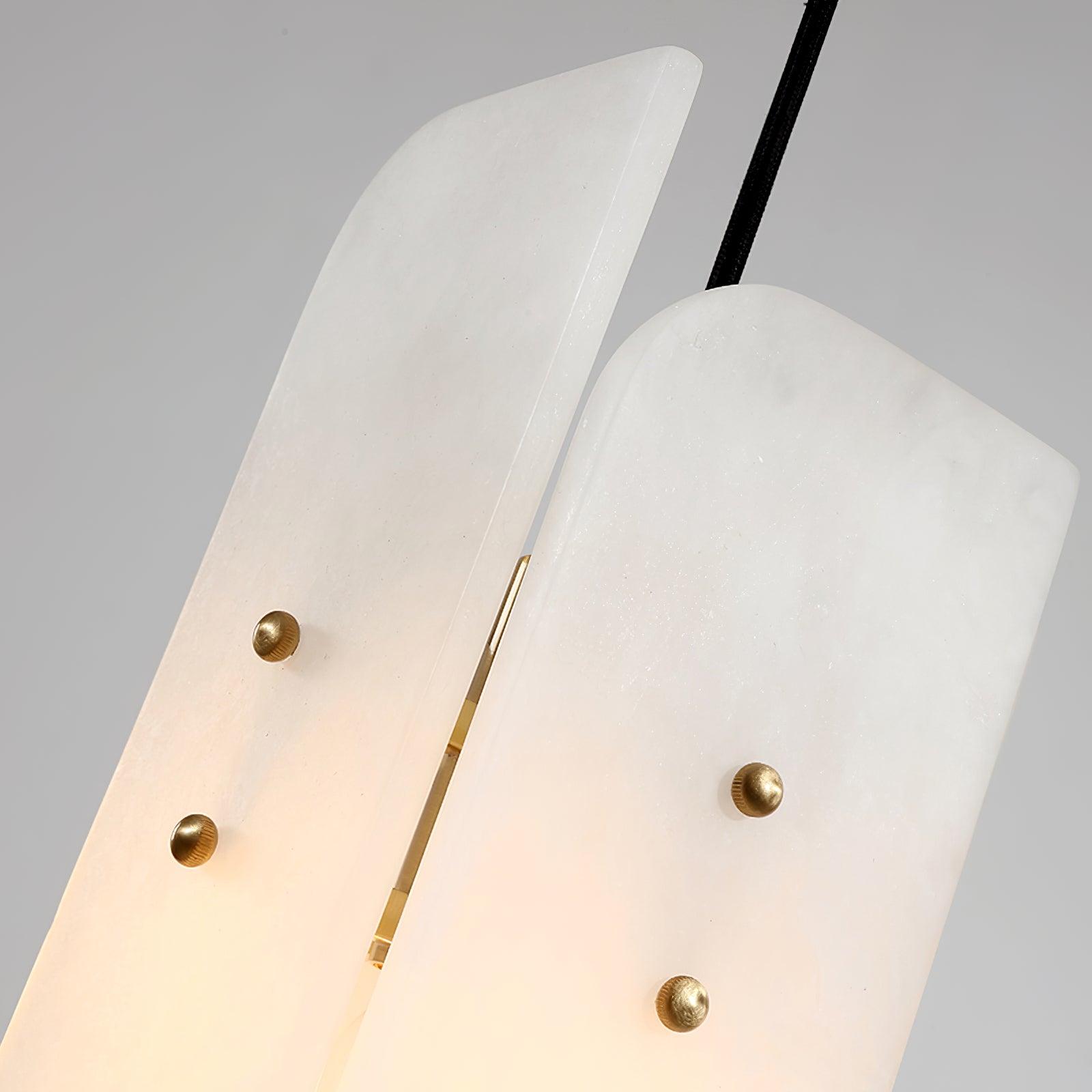 Vicarus Layered Alabaster Pendant Light - Letslighting