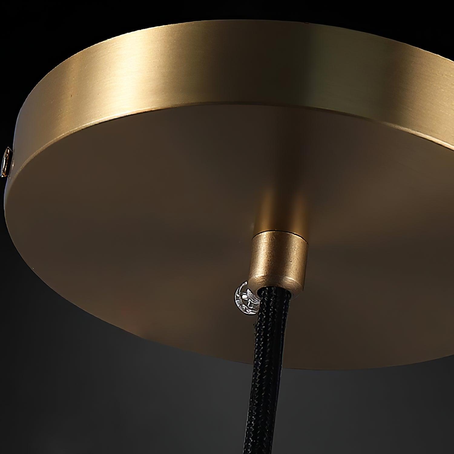 Vicarus Layered Alabaster Pendant Light - Letslighting