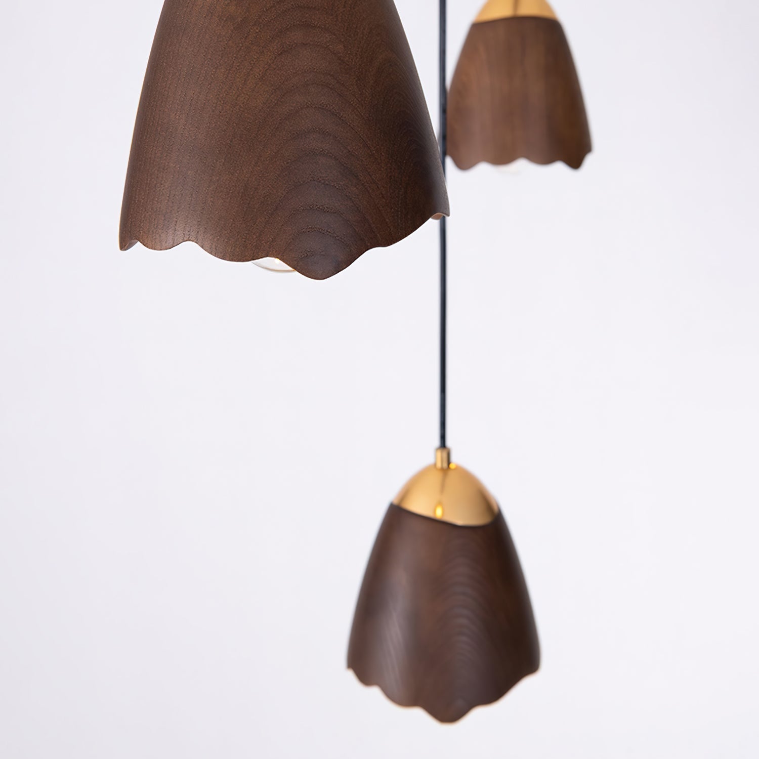Ilvenel Modern Minimalist Bell Wood Pendant Lamp - Letslighting
