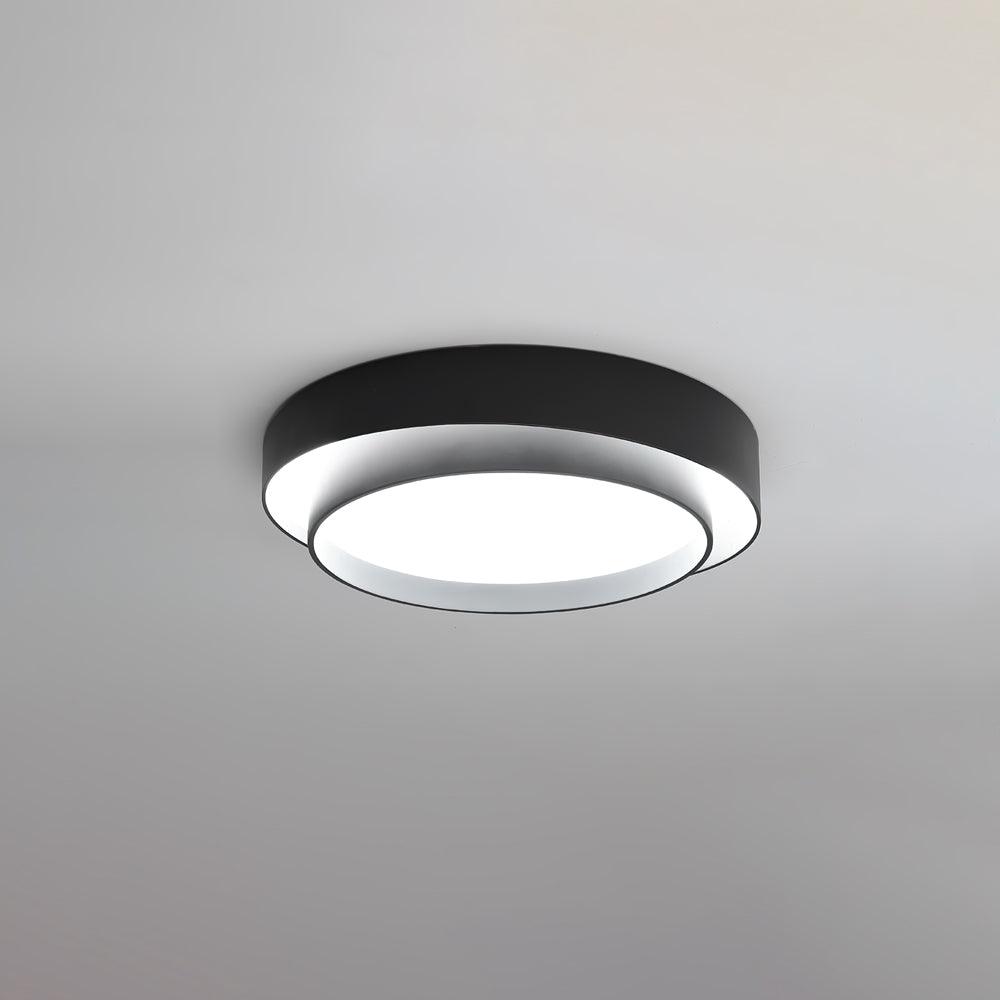 Lustra Ceiling Light Double Layers Modern Cylinder - Letslighting