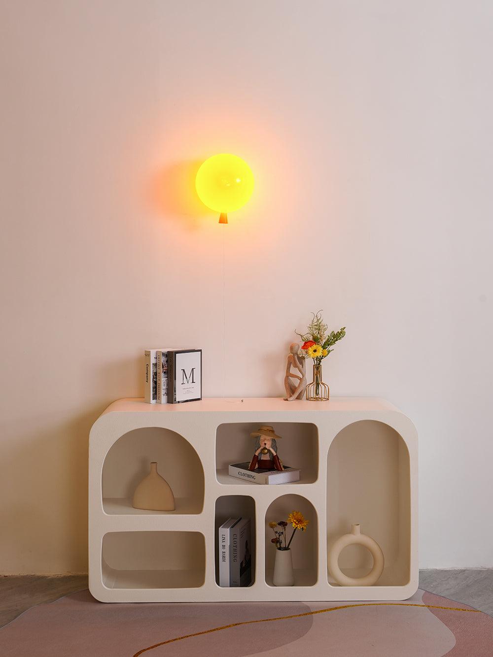 Cheerful Balloon Dream Plastic Wall Light - Letslighting