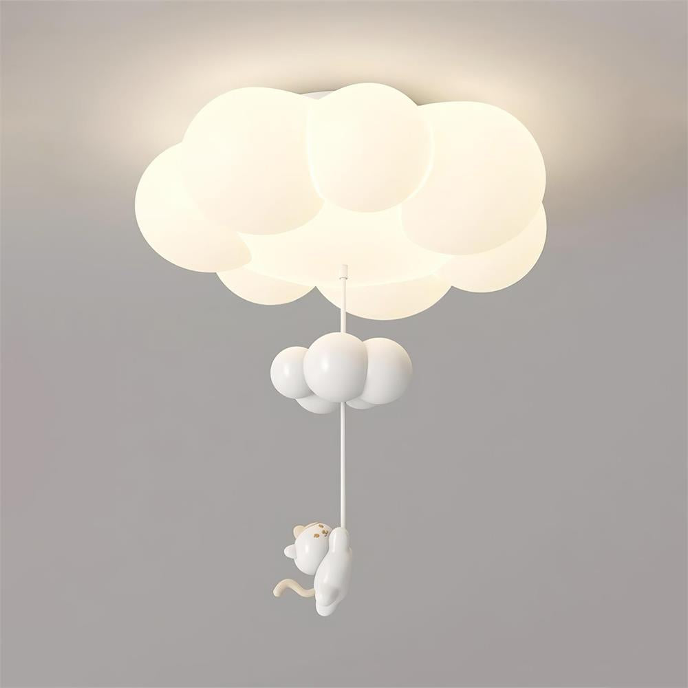 Meowdream Whimsical Cloud Ceiling Lamp - Letslighting