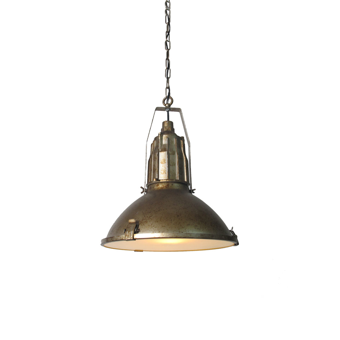 Coshae Vintage Industrial Glass Pendant Light - Letslighting