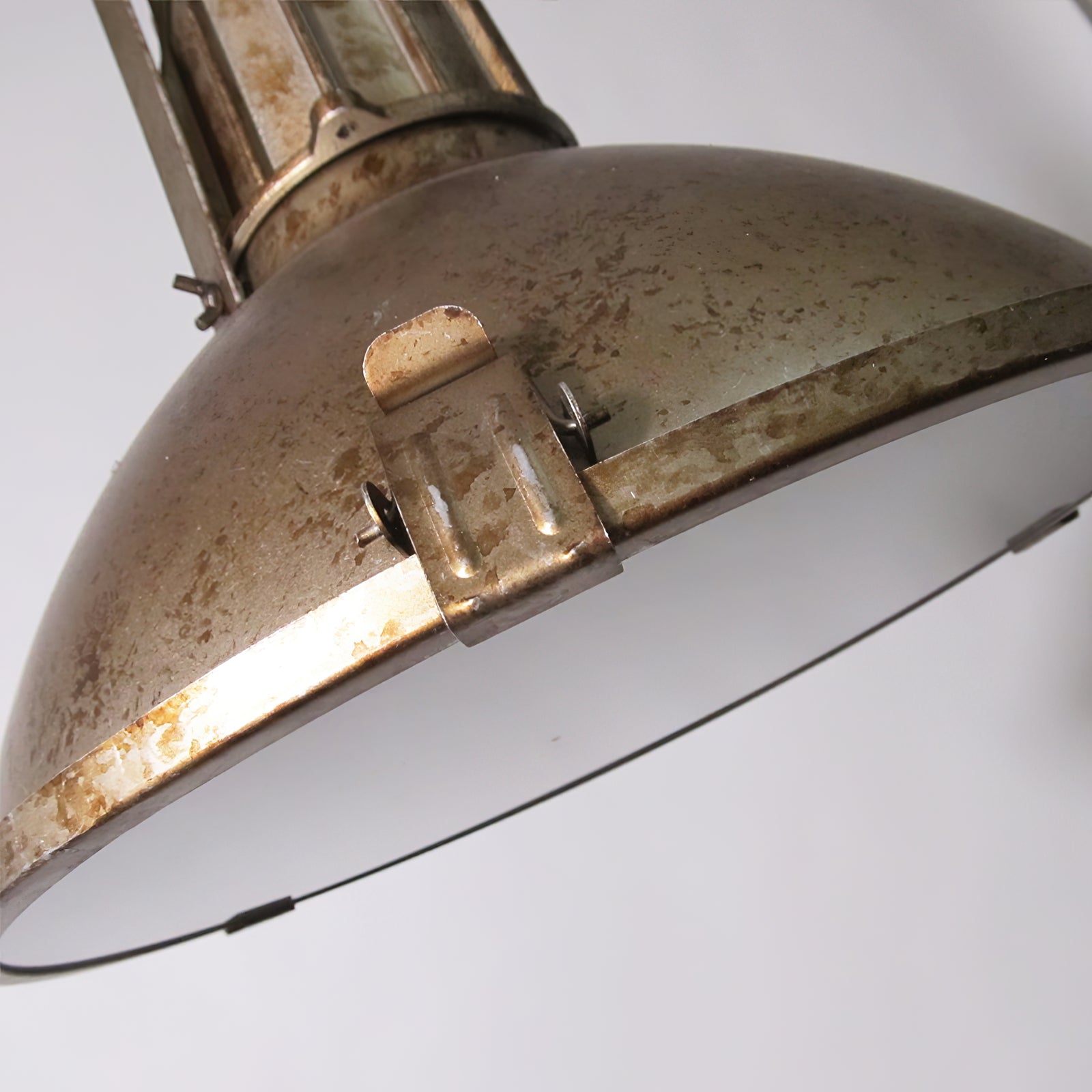 Coshae Vintage Industrial Glass Pendant Light - Letslighting