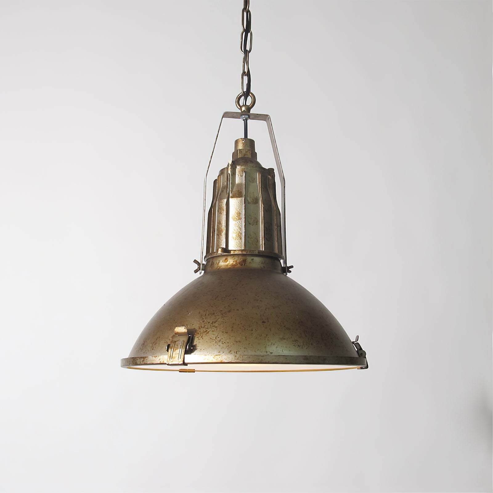 Coshae Vintage Industrial Glass Pendant Light - Letslighting
