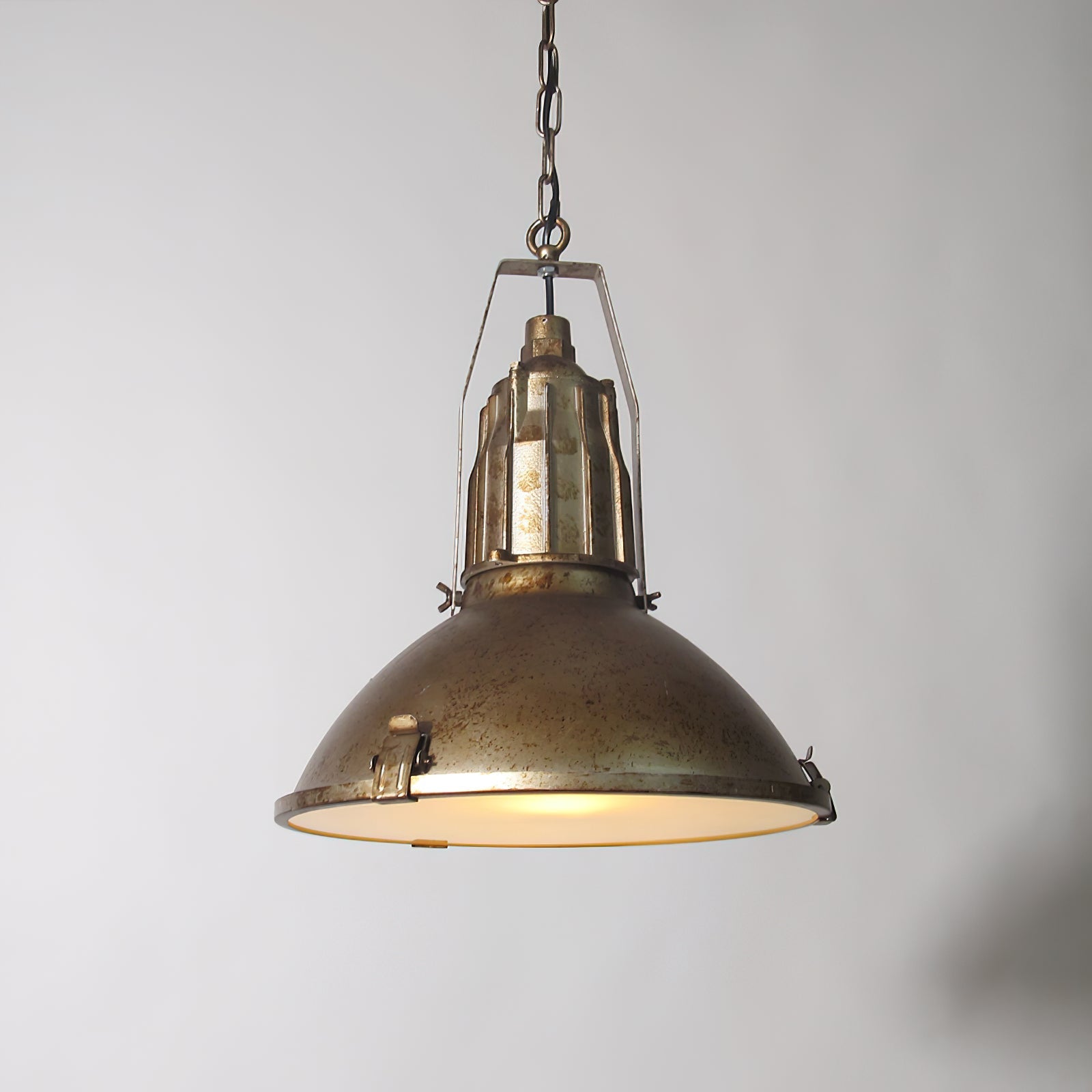 Coshae Vintage Industrial Glass Pendant Light - Letslighting