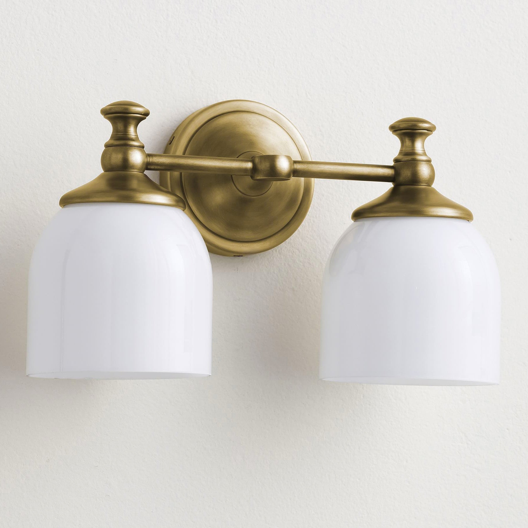Lumen Modern Minimalist Short Arm Chrome Glass Sconce Wall Lamp - Letslighting