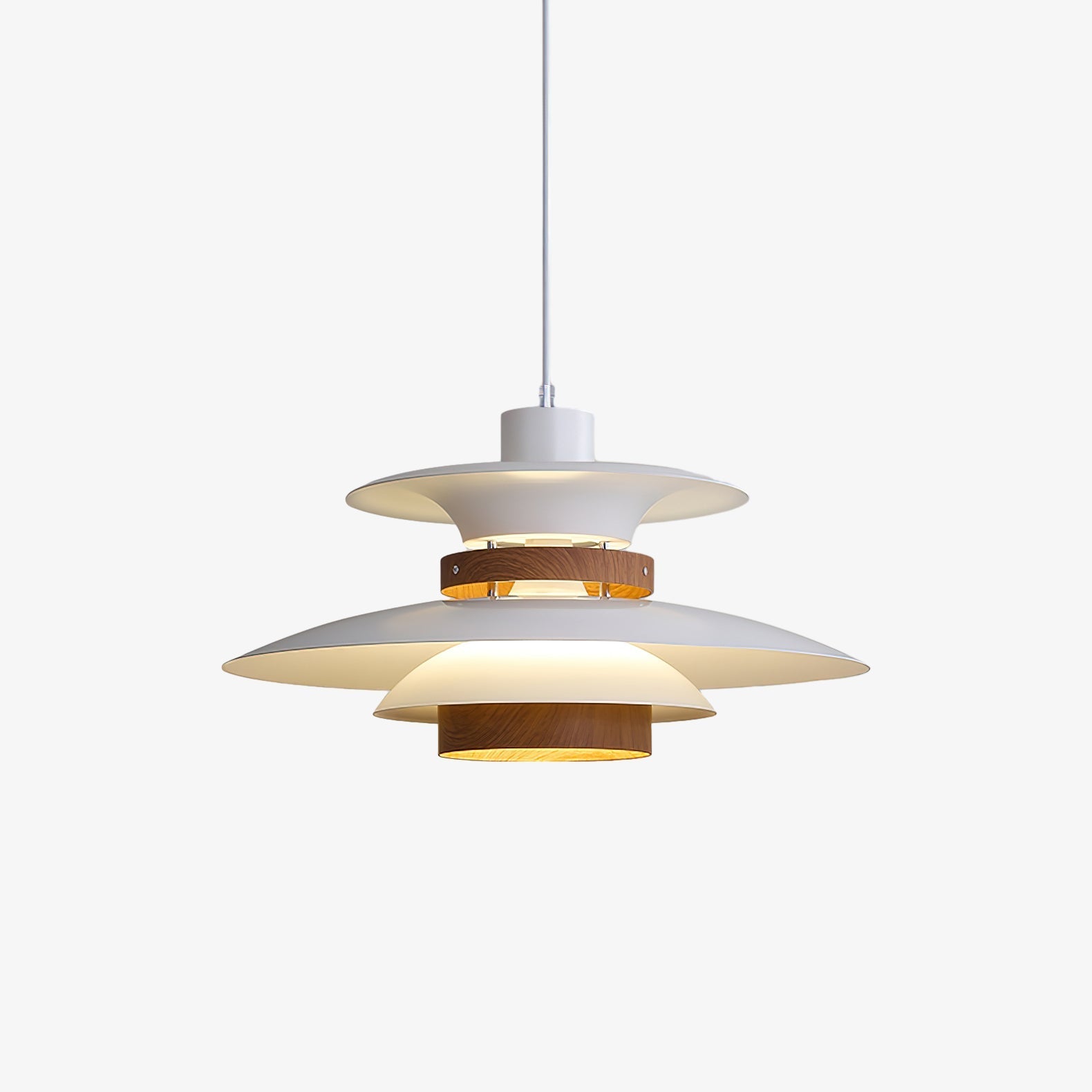 Nymera Wood Steel Pendant Lamp - Letslighting