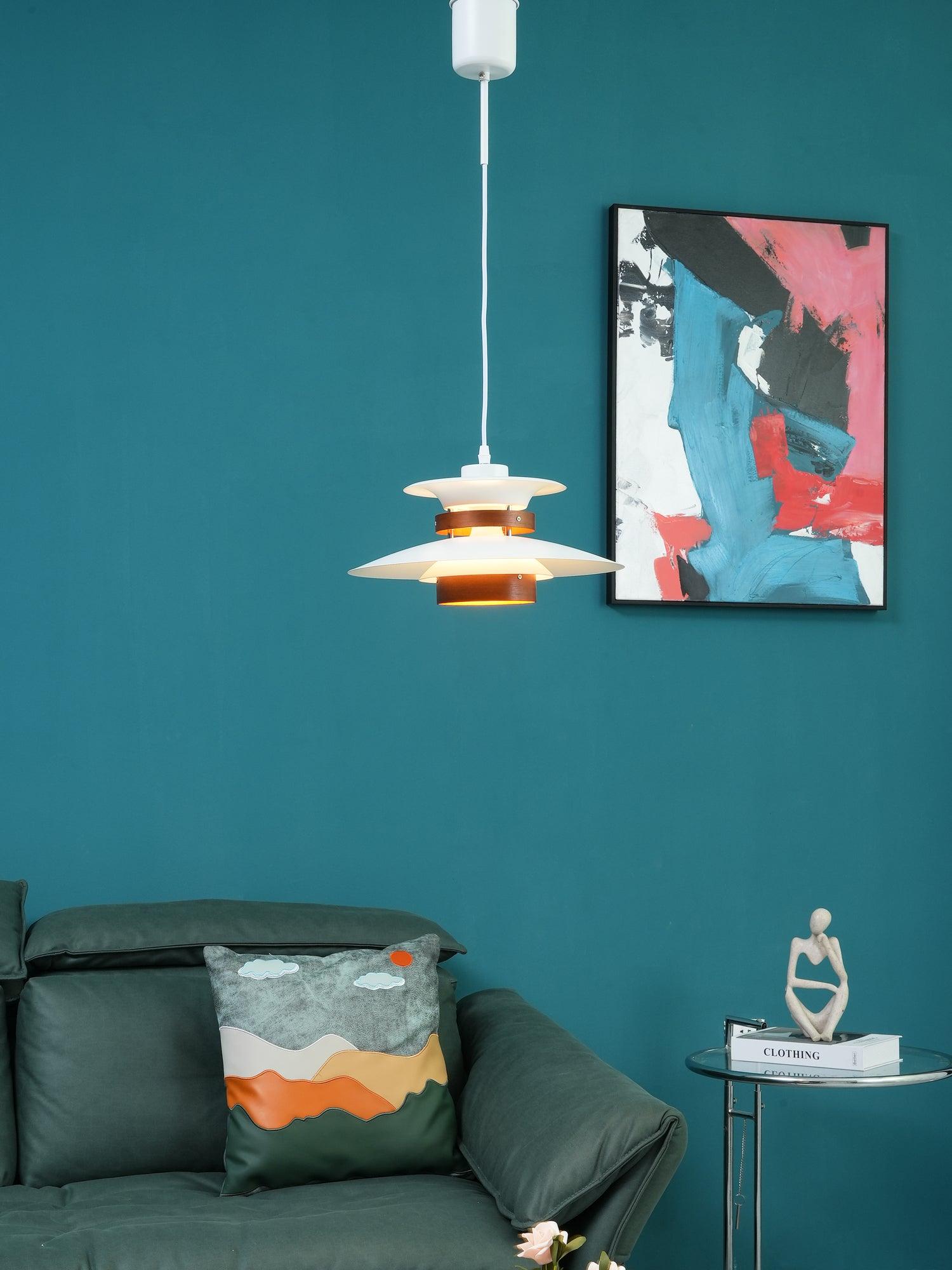 Nymera Wood Steel Pendant Lamp - Letslighting