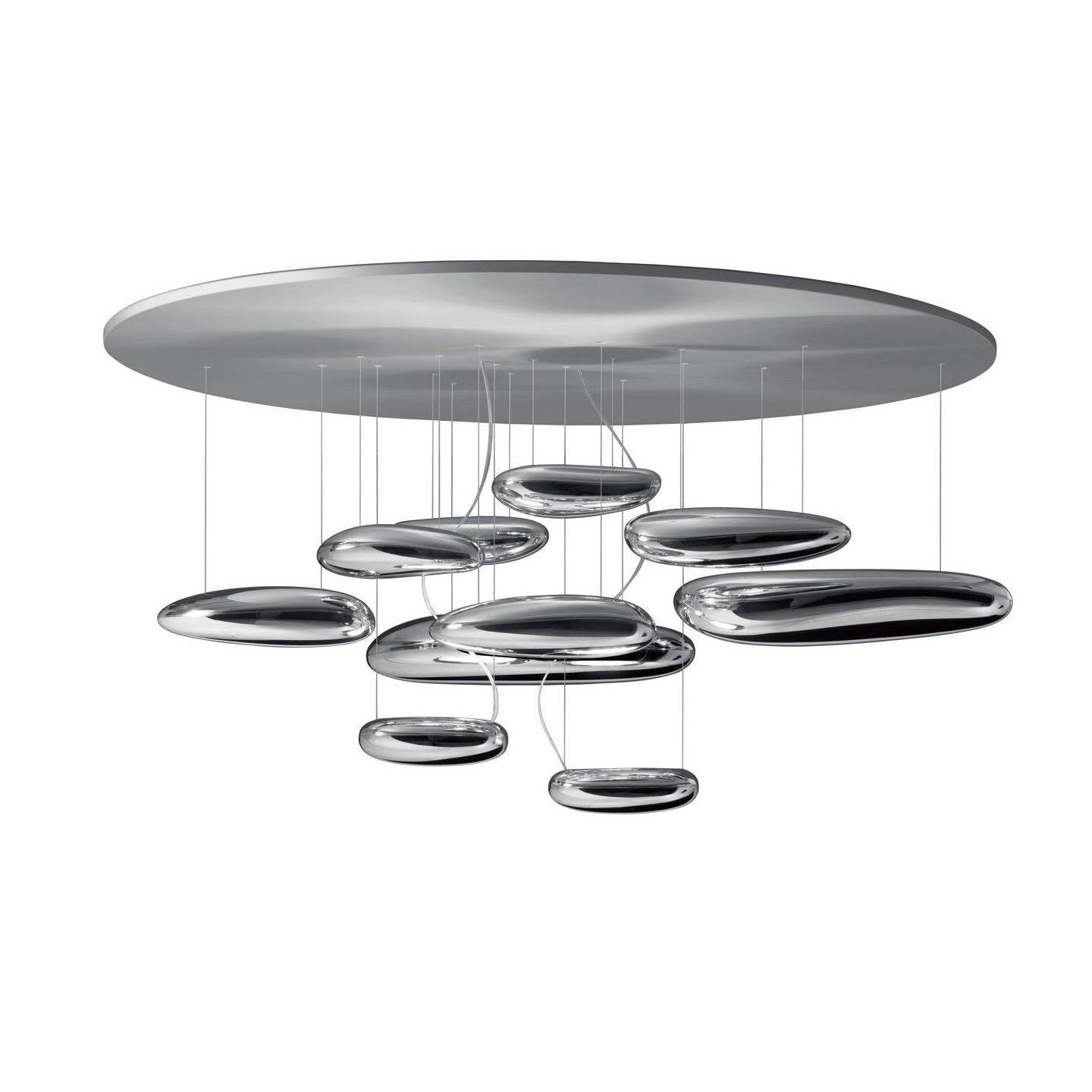 Lustra Ceiling Lamp Aluminum Pebble - Letslighting