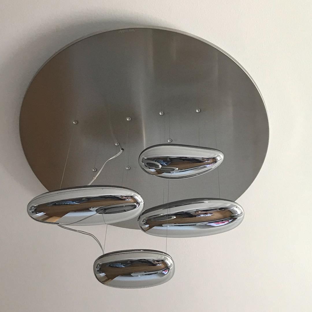 Lustra Ceiling Lamp Aluminum Pebble - Letslighting