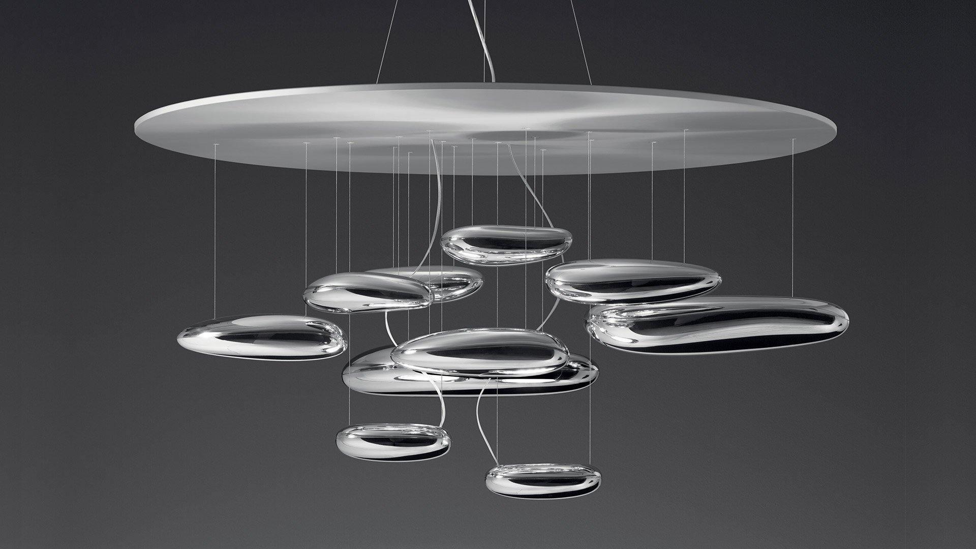 Lustra Chandelier Aluminum Sculptural - Letslighting