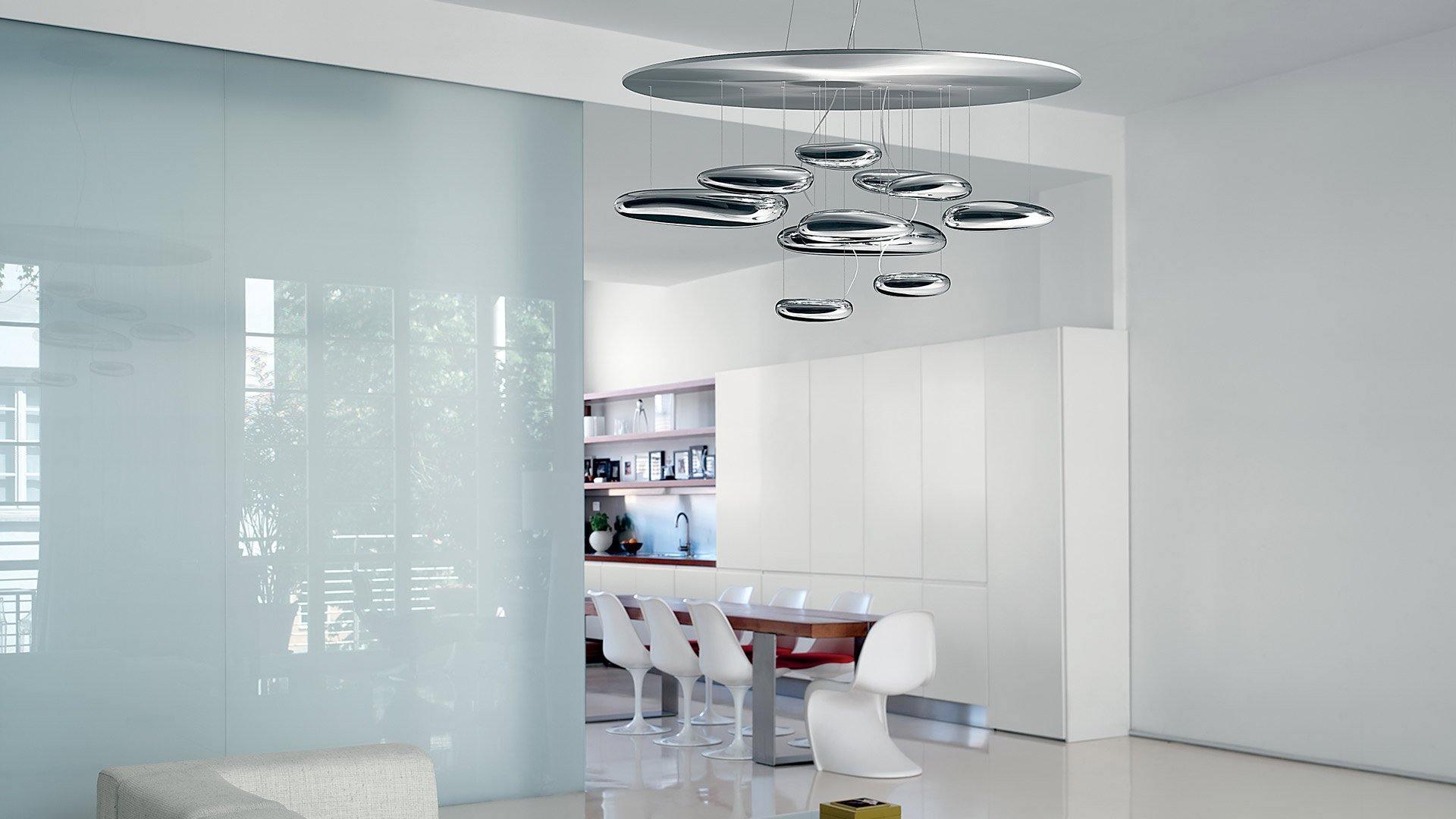 Lustra Chandelier Aluminum Sculptural - Letslighting