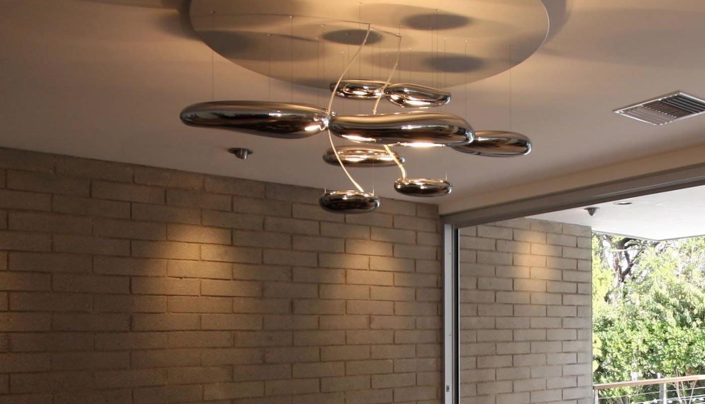 Lustra Chandelier Aluminum Sculptural - Letslighting