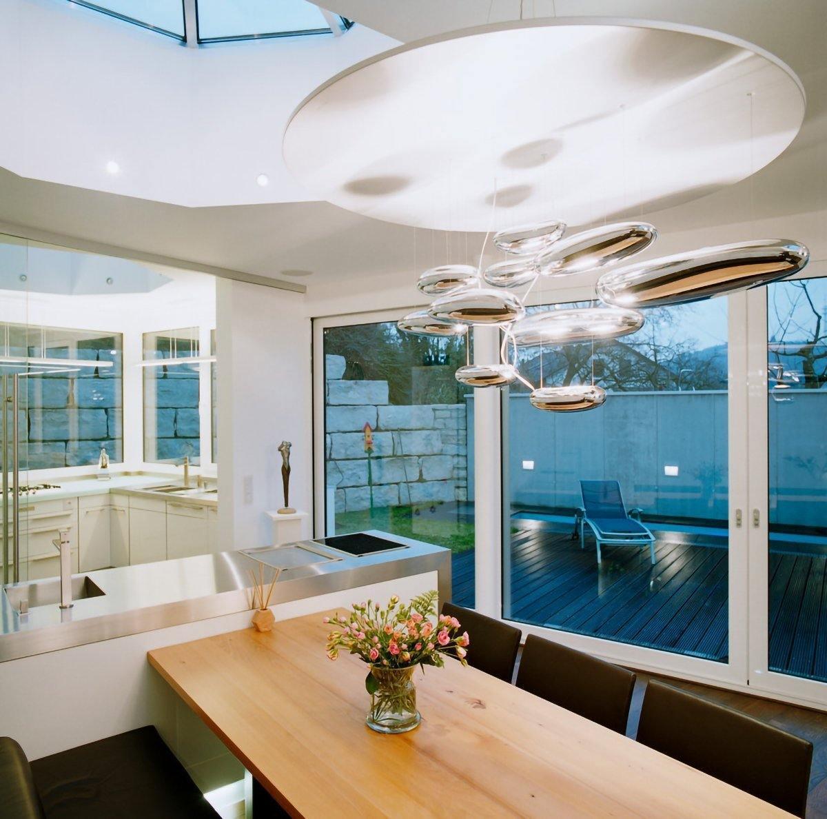 Lustra Chandelier Aluminum Sculptural - Letslighting