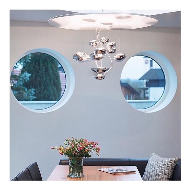 Lustra Chandelier Aluminum Sculptural - Letslighting