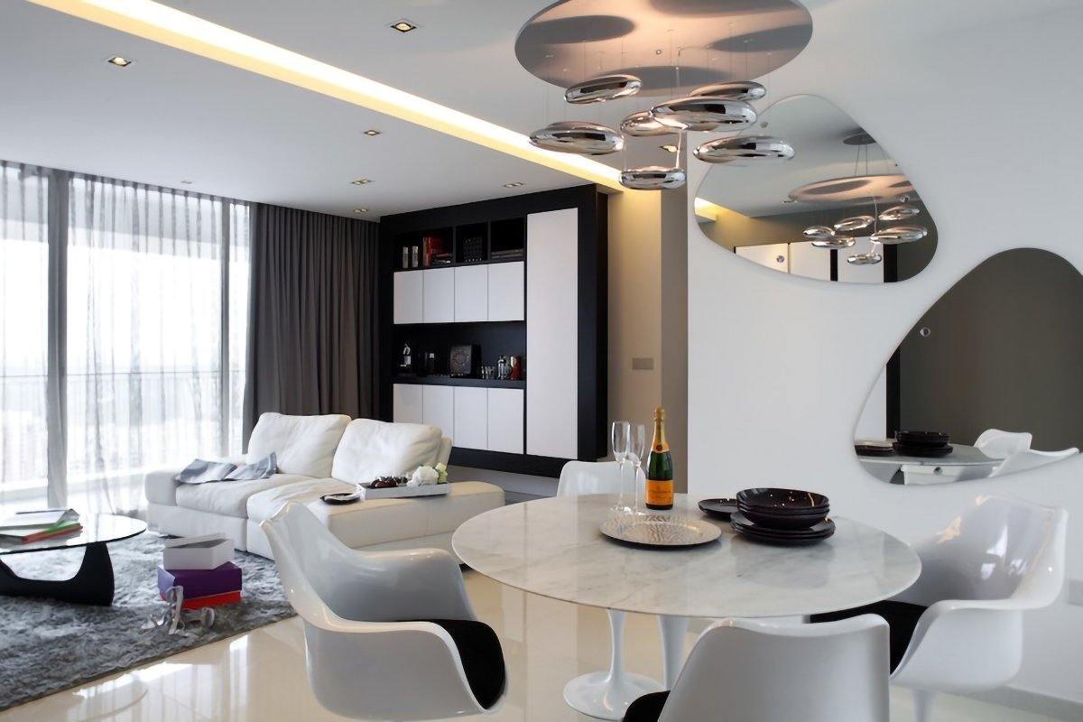 Lustra Chandelier Aluminum Sculptural - Letslighting
