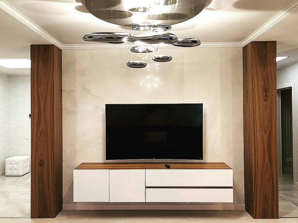 Lustra Ceiling Lamp Aluminum Pebble - Letslighting